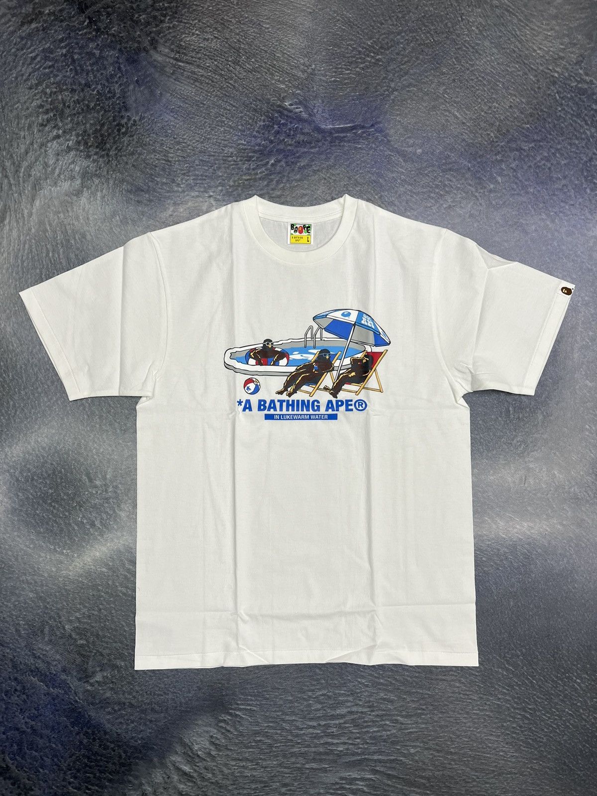 Bape Bape Poolside T-Shirt Size US L / EU 52-54 / 3 - 1 Thumbnail