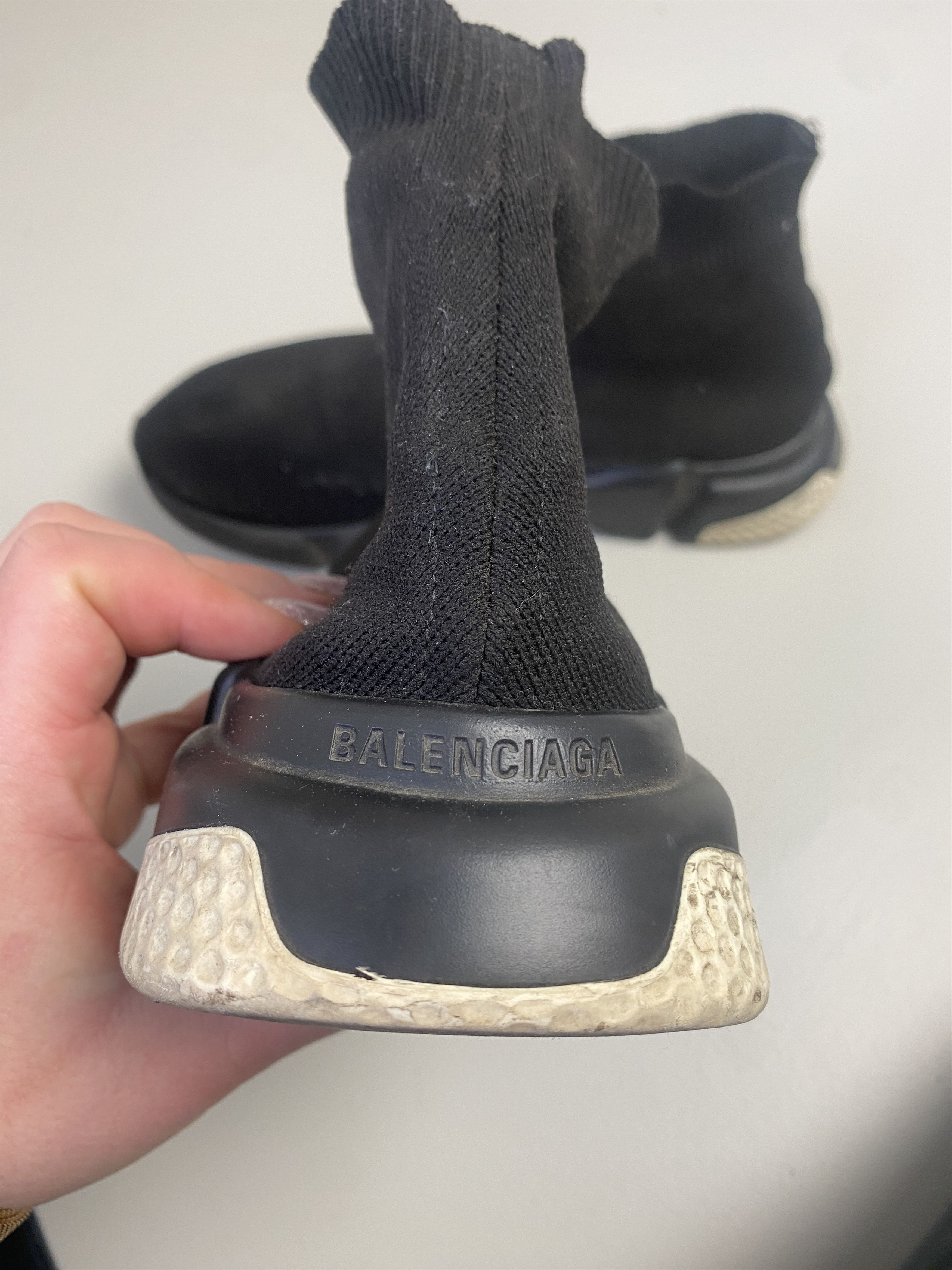 Balenciaga Balenciaga Speed Trainer Sock Shoes runners Size US 8 / EU 41 - 9 Thumbnail