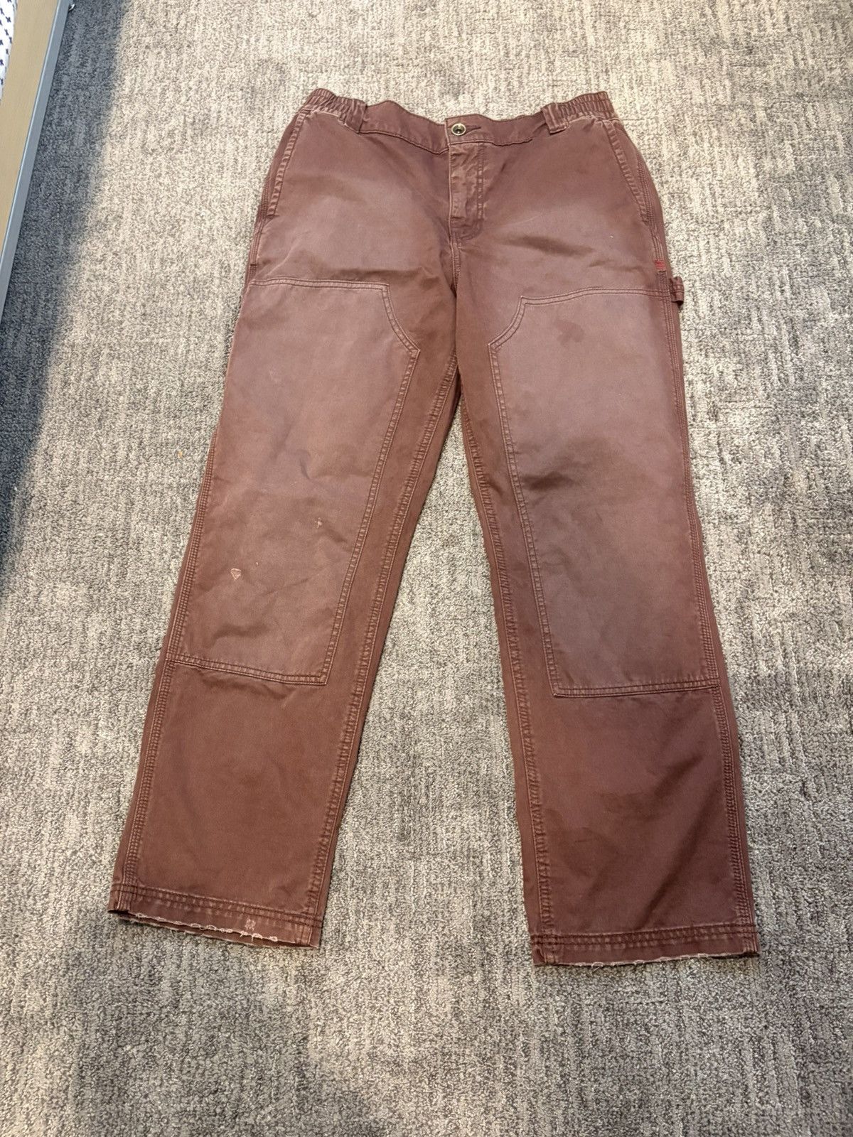 Bdg Baggy Brown Double Knee Carpenter pants Size US 34 / EU 50 - 1 Thumbnail