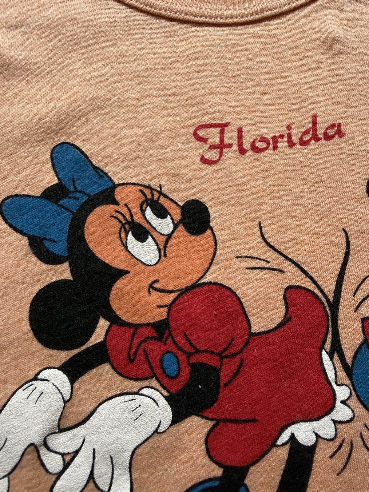 Vintage Vintage 70s Disney Florida Mickey Mouse Babydoll Tee Size XS / US 0-2 / IT 36-38 - 4 Thumbnail