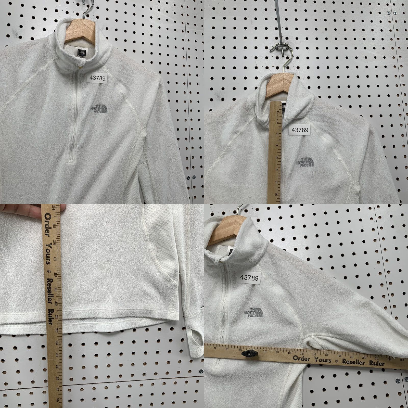 The North Face VINTAGE The North Face Sweatshirt Fleece 1/2 Zip Pullover Womens XS White Long Sleeve Adult Womens XS White The North Face Mens Womens Boys Girls Size XS / US 0-2 / IT 36-38 - 8 Thumbnail
