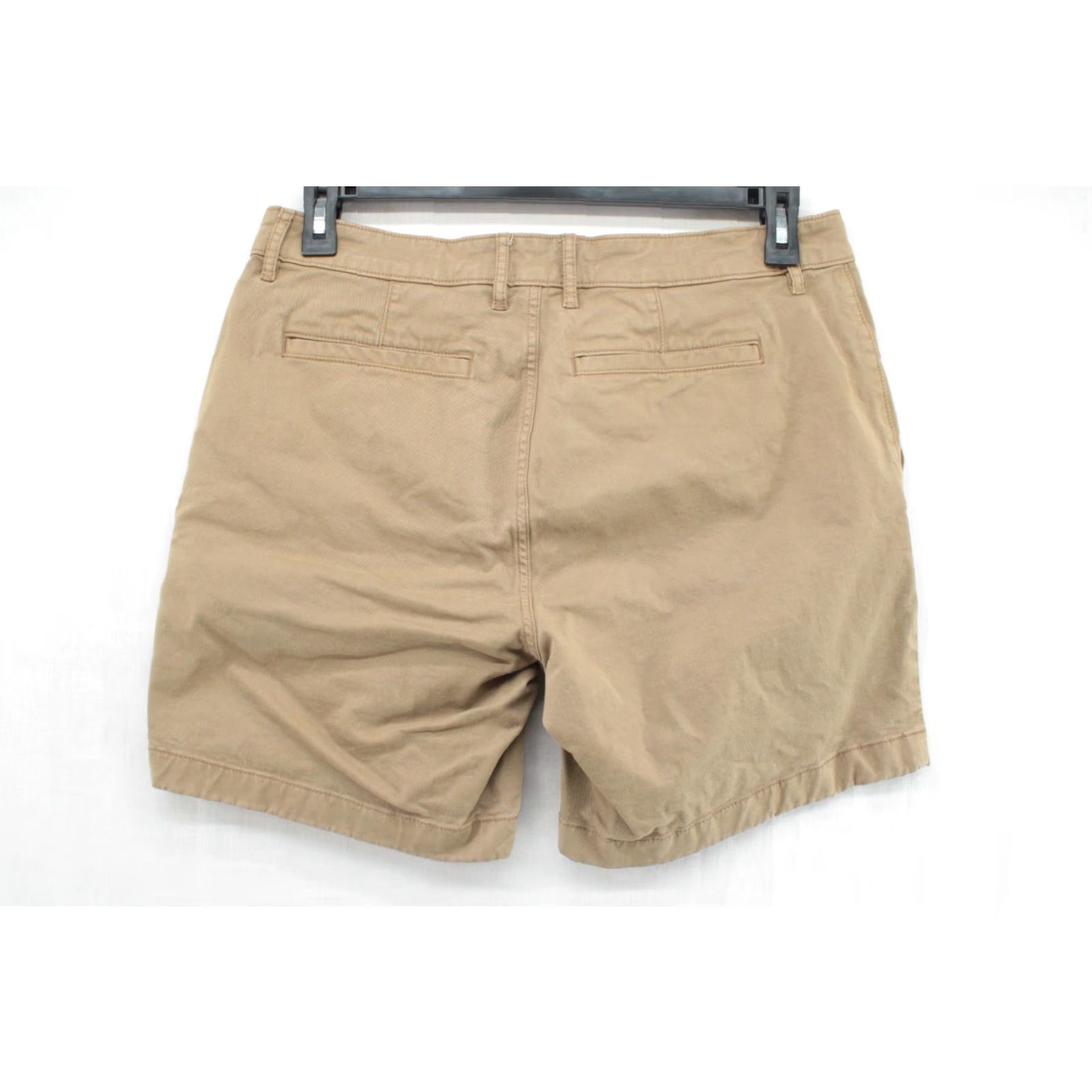 Huckberry Flint & Tinder Shorts Men 32 Khaki Stretch Flex Flat Chino Pockets 7" Regular Waist 32 Inseam Brown Cotton Spandex Size US 32 / EU 48 - 3 Thumbnail
