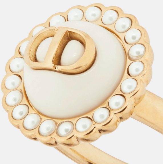 Dior o1w1db10126 R1404W Size : OS / Baroque Ring in Multicolor Size ONE SIZE - 4 Thumbnail