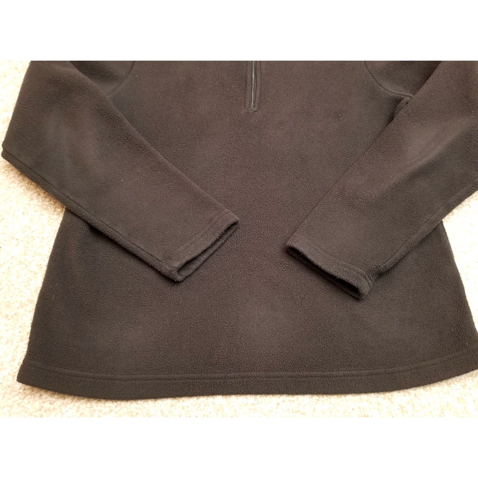 Vintage VINTAGE L.L. Bean Jacket Women S Black 1/4 Zip Pullover Polartec Fleece Casual Size S / US 4 / IT 40 - 4 Thumbnail