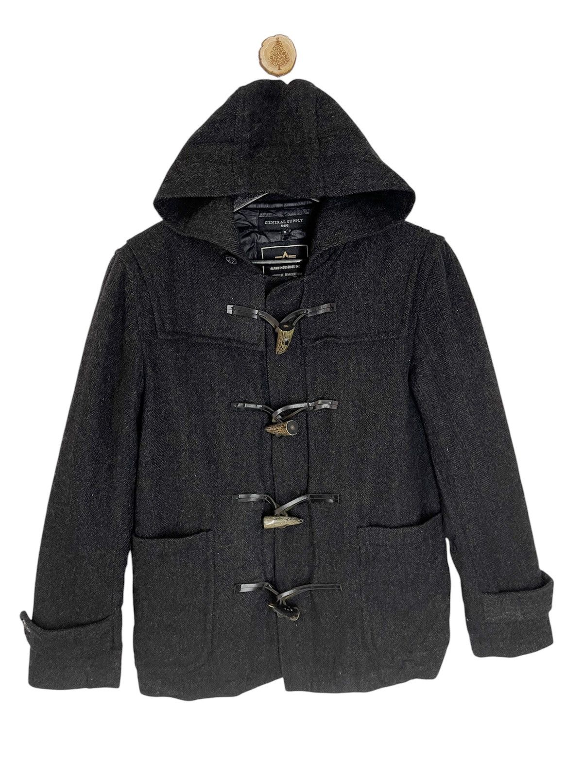 Alpha Industries VINTAGE SHIPS x ALPHA INDUSTRIES WOOL HOODED JACKET Size US M / EU 48-50 / 2 - 1 Thumbnail