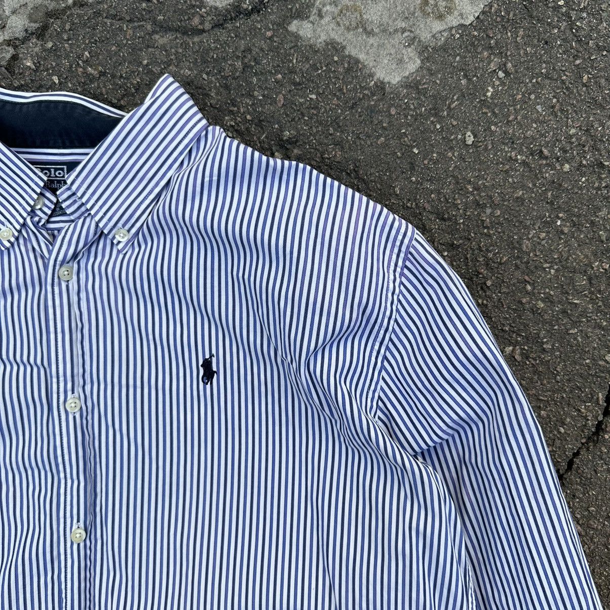 Polo Ralph Lauren Vintage Polo Ralph Lauren Shirt Strips Button Up Streetwear Size US XL / EU 56 / 4 - 4 Thumbnail