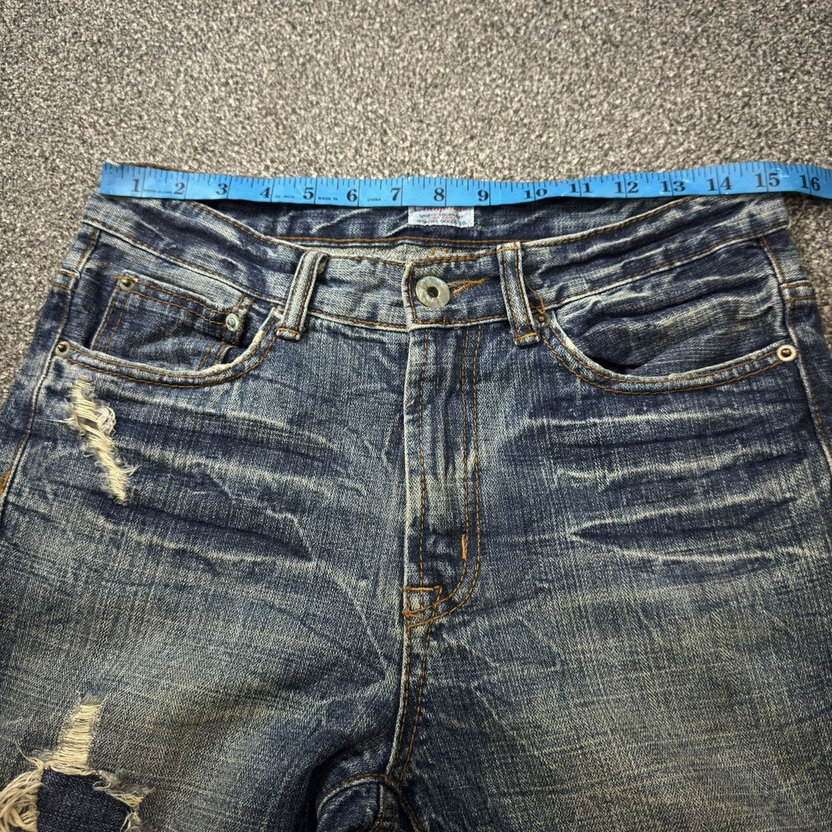 Issey Miyake Japanese Issey Miyake Ciaopanic Clawmark Jeans Distressed Size US 30 / EU 46 - 14 Thumbnail
