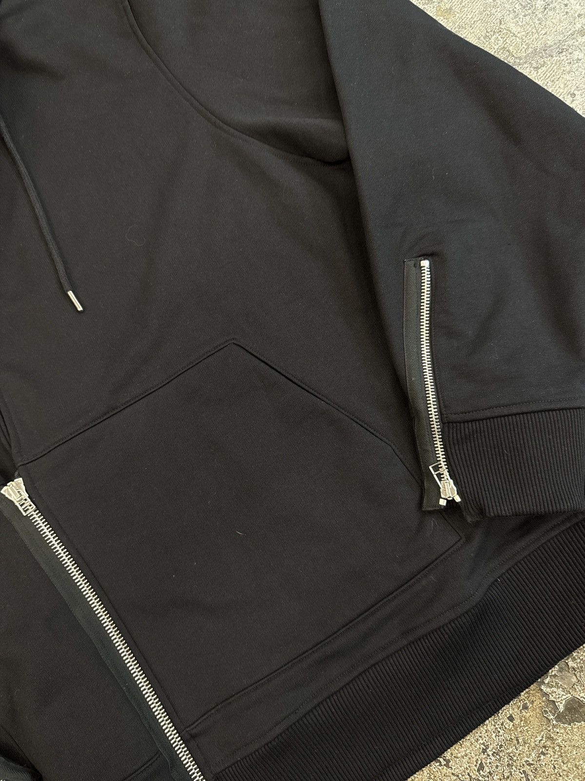Helmut Lang Helmut Lang Overlap Zip Hoodie Size US XL / EU 56 / 4 - 9 Thumbnail