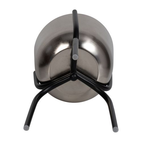 Designer × Homemade METAL 20" PLANTER ON TRIPOD, SILVER/BLACK Size US L / EU 52-54 / 3 - 7 Thumbnail