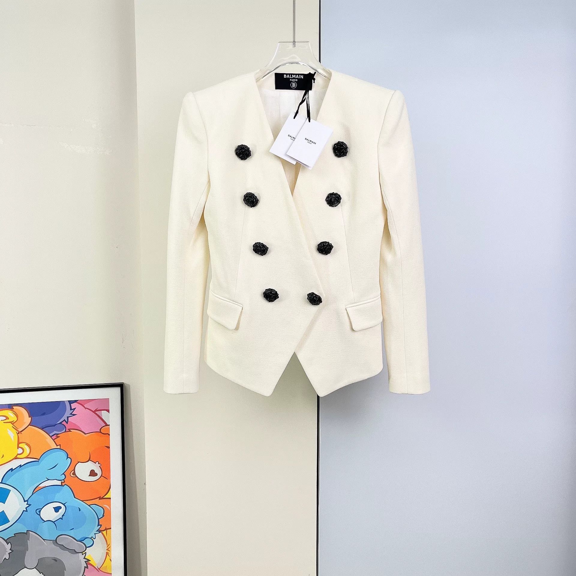 Balmain Balmain Double-Breasted Blazer Size XS / US 0-2 / IT 36-38 - 1 Thumbnail