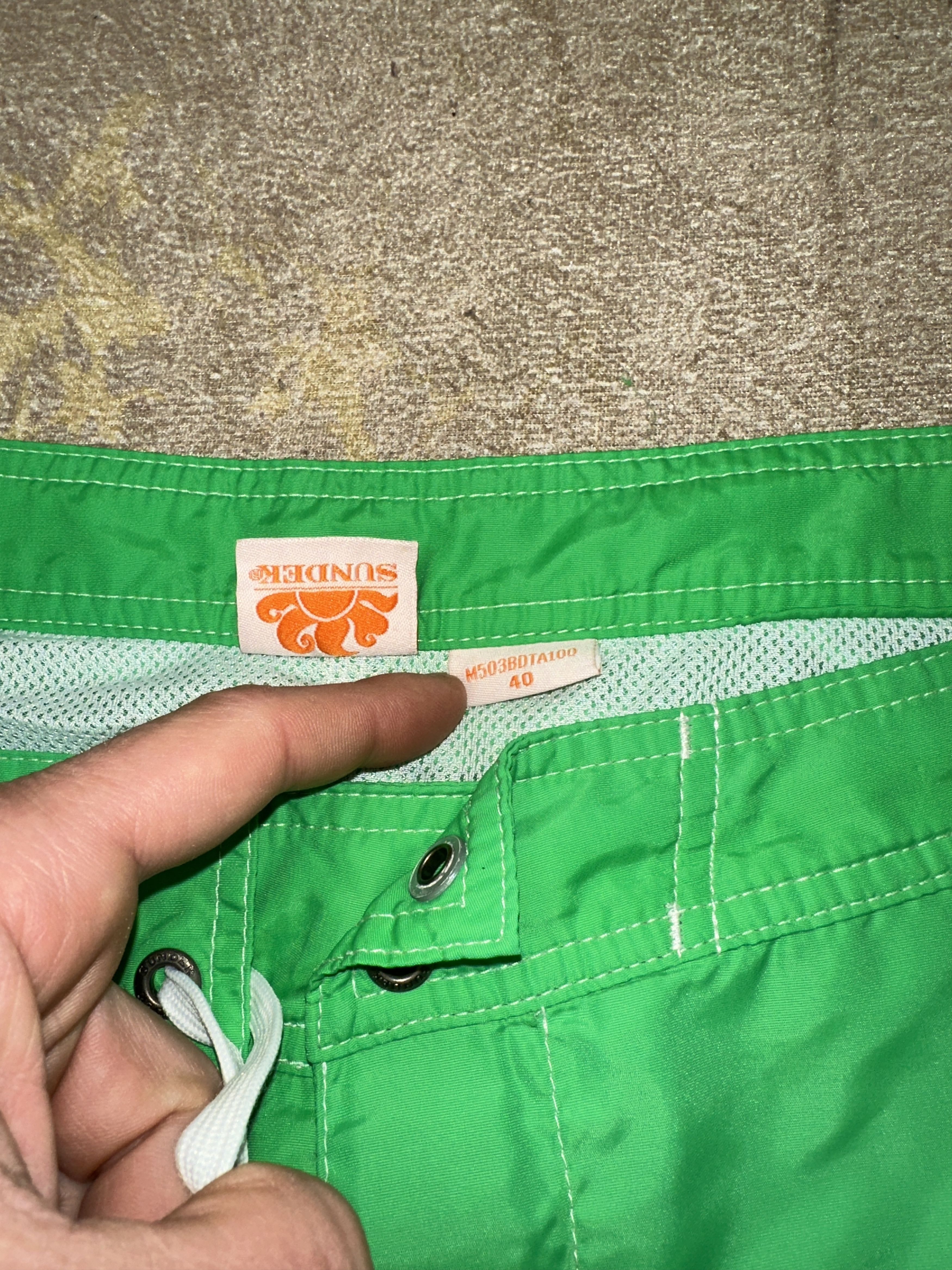 Sundek Sundek 40 Beach Shorts Trunks Bath Suit Surf Size 40 XL 2XL Size US 40 / EU 56 - 8 Thumbnail