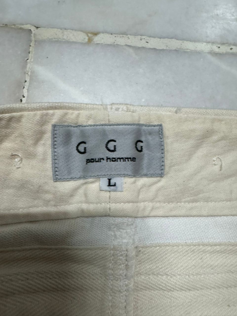 20471120 Rare💥G G G Pour Homme Cargo Monkey Pants Baggy Made in Japan Size US 33 - 9 Thumbnail