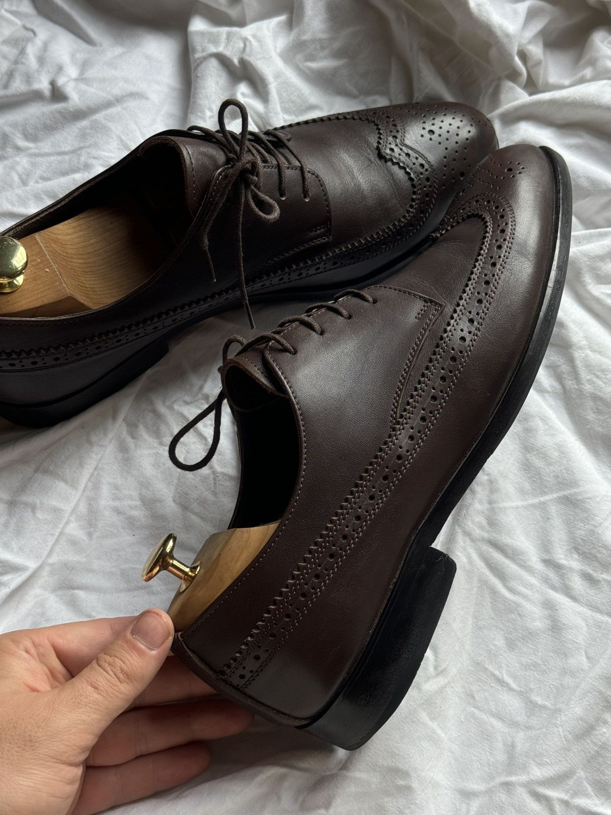 John Galliano Jonh Galliano Brown oxford shoes Size US 9.5 / EU 42-43 - 5 Thumbnail