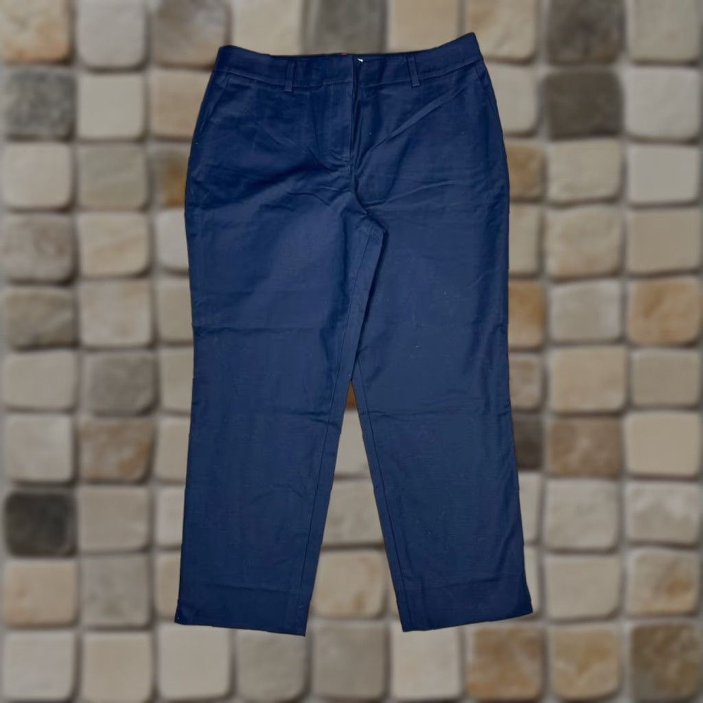 Boden Boden Dress Pants Womens 10 Petite Blue Stretch High Rise Straight Leg New Dress Pants Womens Petite 10 Blue Stretch Boden Size 32" / US 10 / IT 46 - 1 Thumbnail