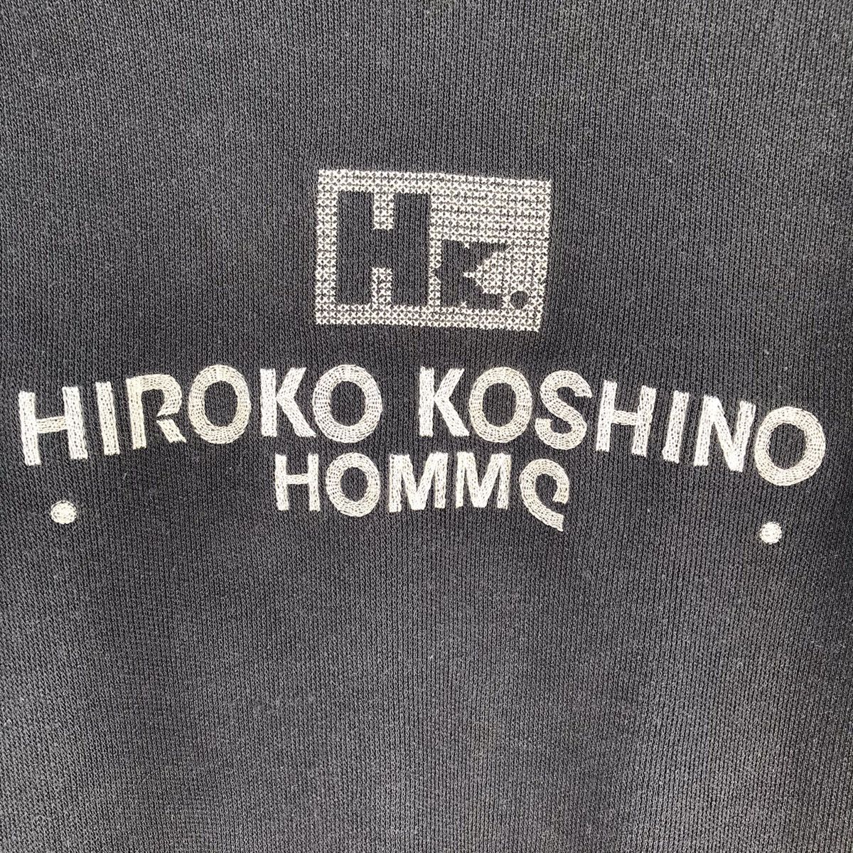 Hiroko Koshino Homme × Japanese Brand HIROKO KOSHINO HOMME embroidery logo crewnwck sweatshirt Size US S / EU 44-46 / 1 - 5 Thumbnail