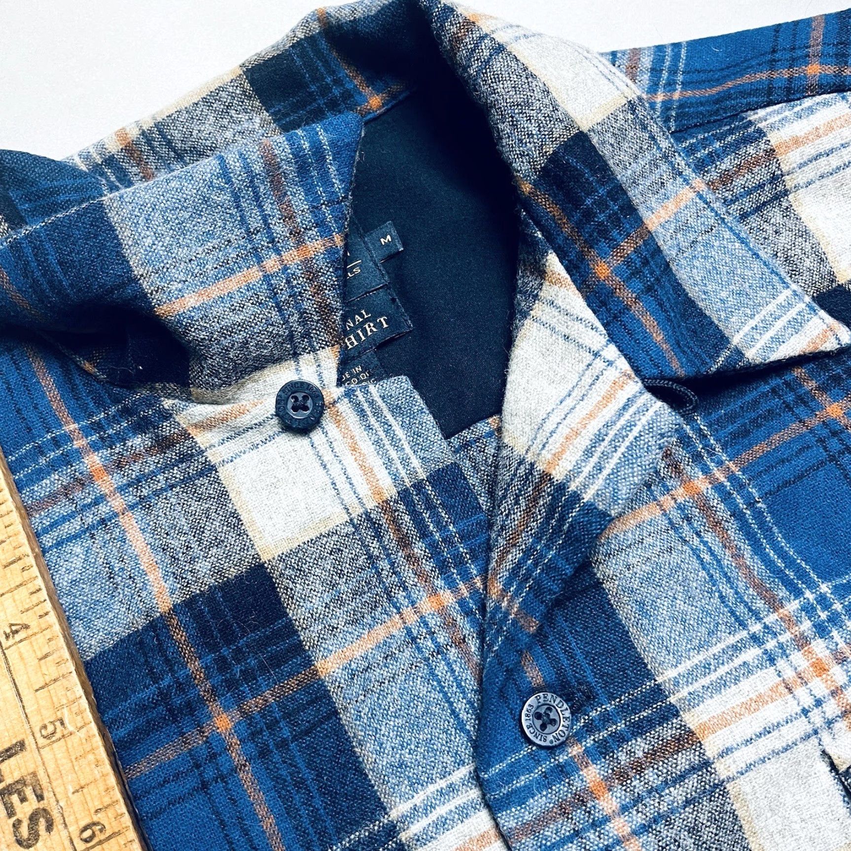 Pendleton Pendleton Original Board Shirt Plaid Flannel Button Up Loop Collar Medium Size US M / EU 48-50 / 2 - 7 Thumbnail