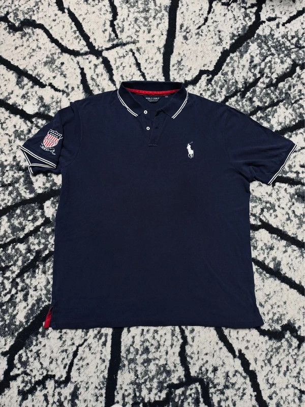 Ralph Lauren Ralph Lauren polo shirt usa navy blue us open big pony Size US XXL / EU 58 / 5 - 1 Thumbnail