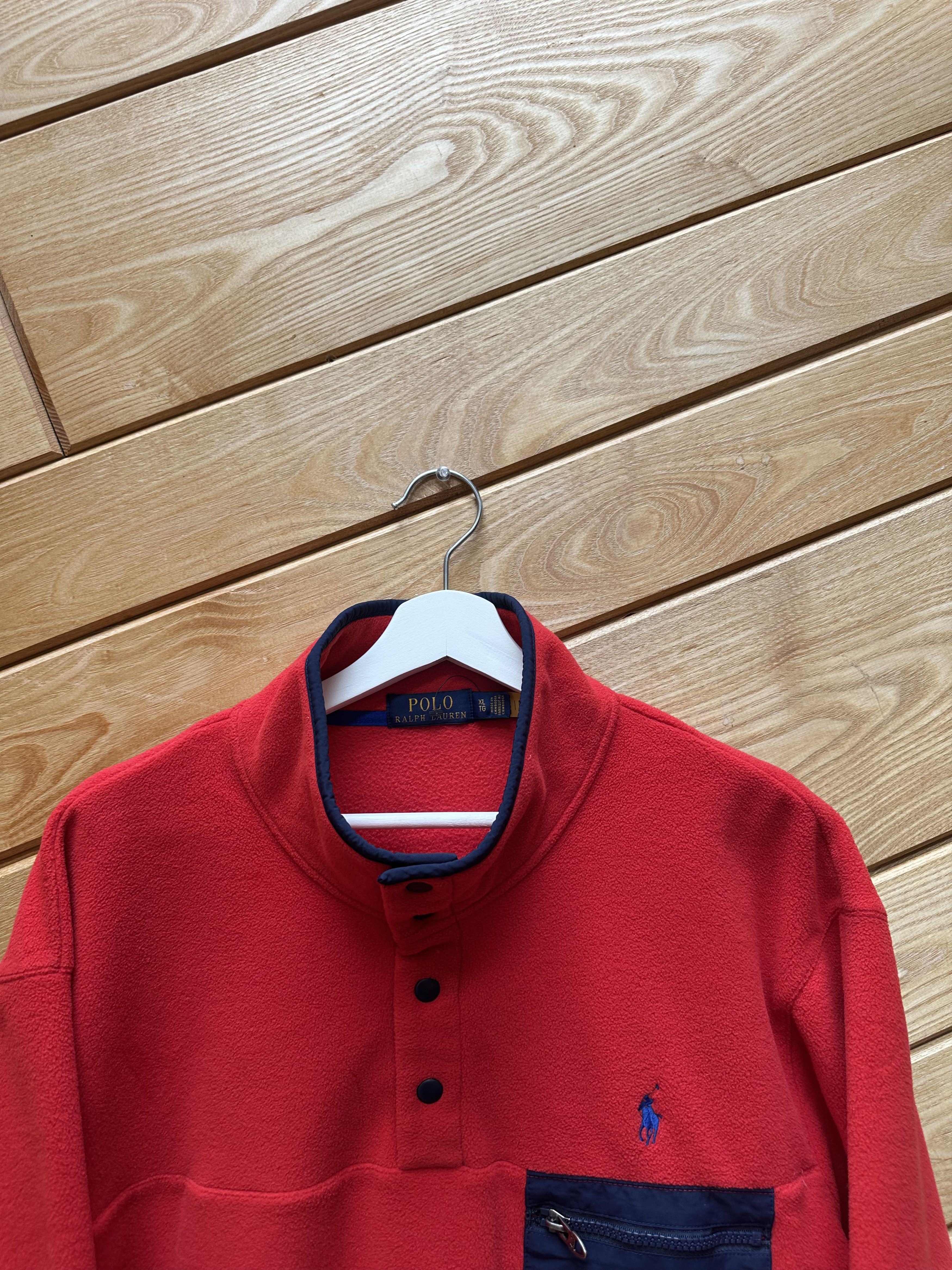 Polo Ralph Lauren Men’s Casual 1/3 Zip Sweater Fleece Polo Ralph Lauren Size US XL / EU 56 / 4 - 7 Thumbnail
