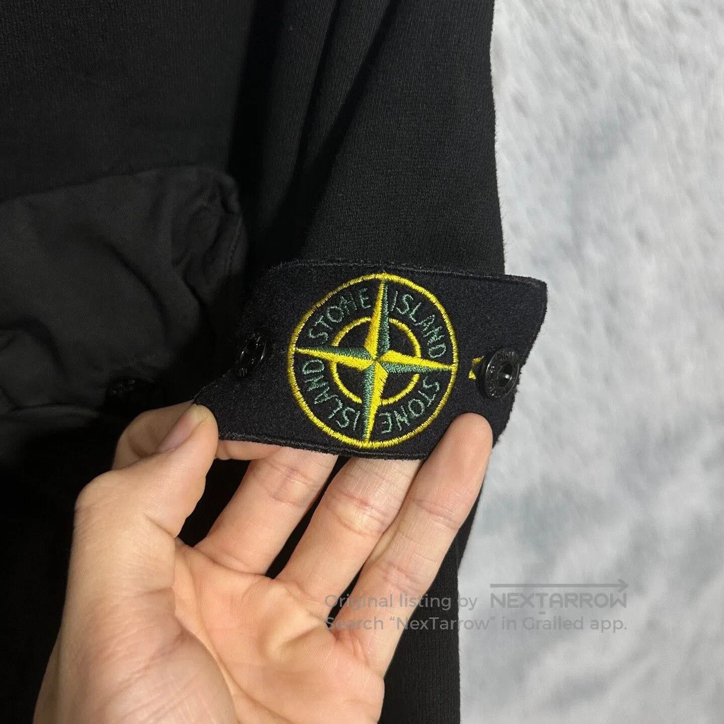 Stone Island stone island black utility collar sweatshirt XXL. Size US XXL / EU 58 / 5 - 6 Thumbnail