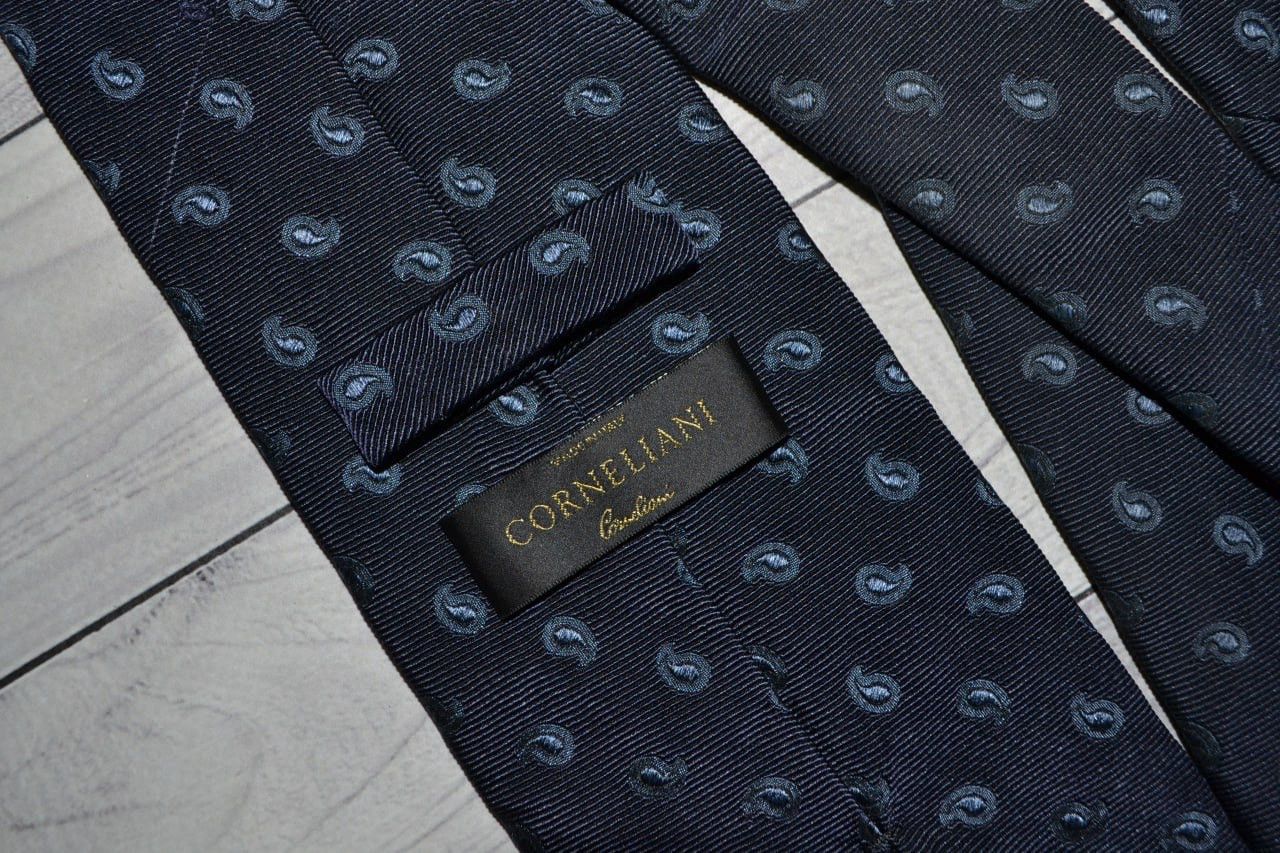 Corneliani Corneliani Blue Silk Tie Size ONE SIZE - 7 Thumbnail