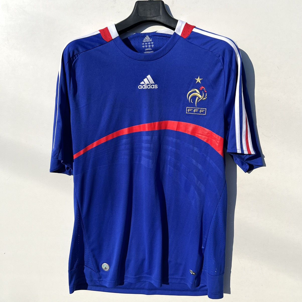 Adidas FRANCE 2008 AWAY FOOTBALL soccer JERSEY