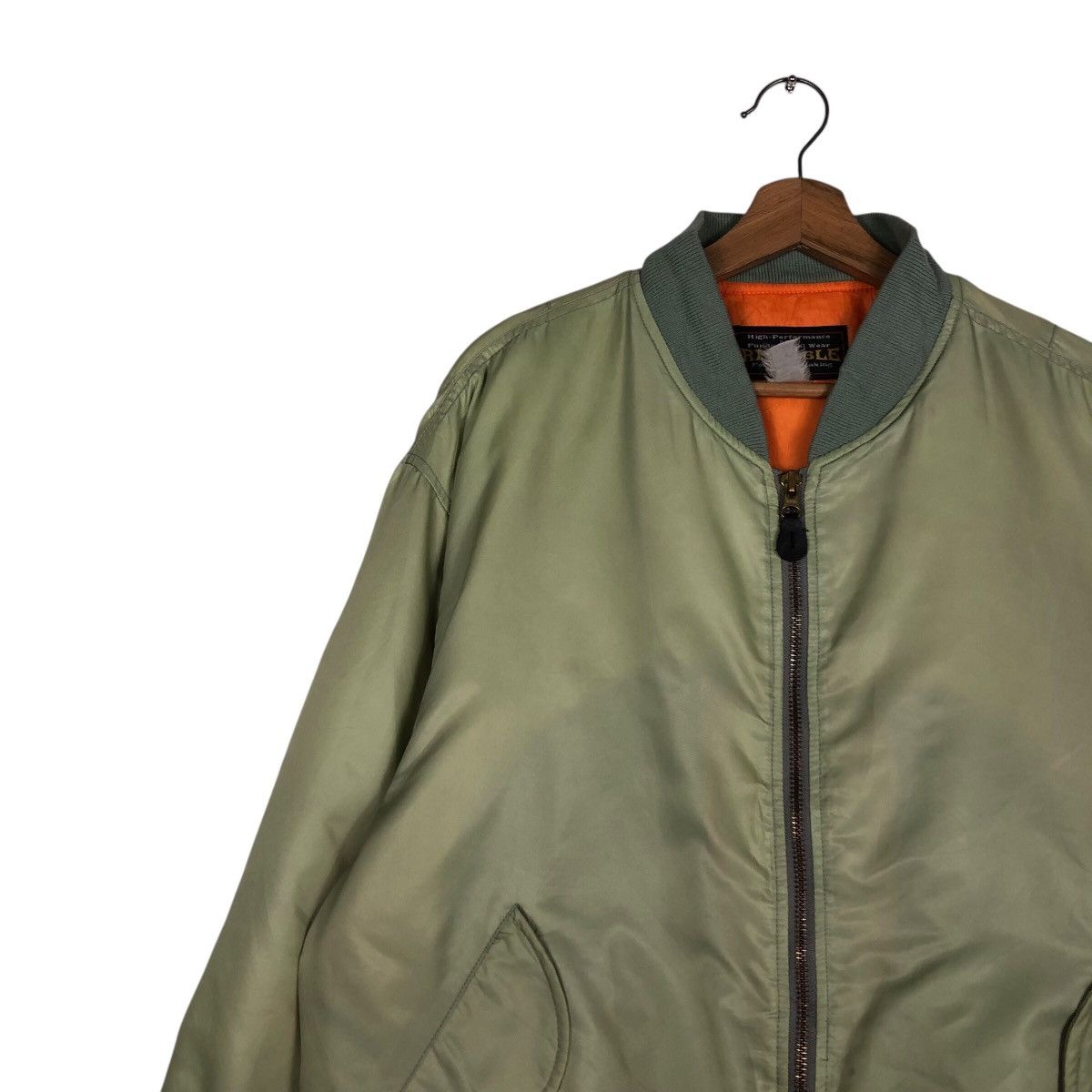 Japanese Brand 📌Vintage Fly Bomber Jacket Reliable Military Collection Size US M / EU 48-50 / 2 - 8 Thumbnail