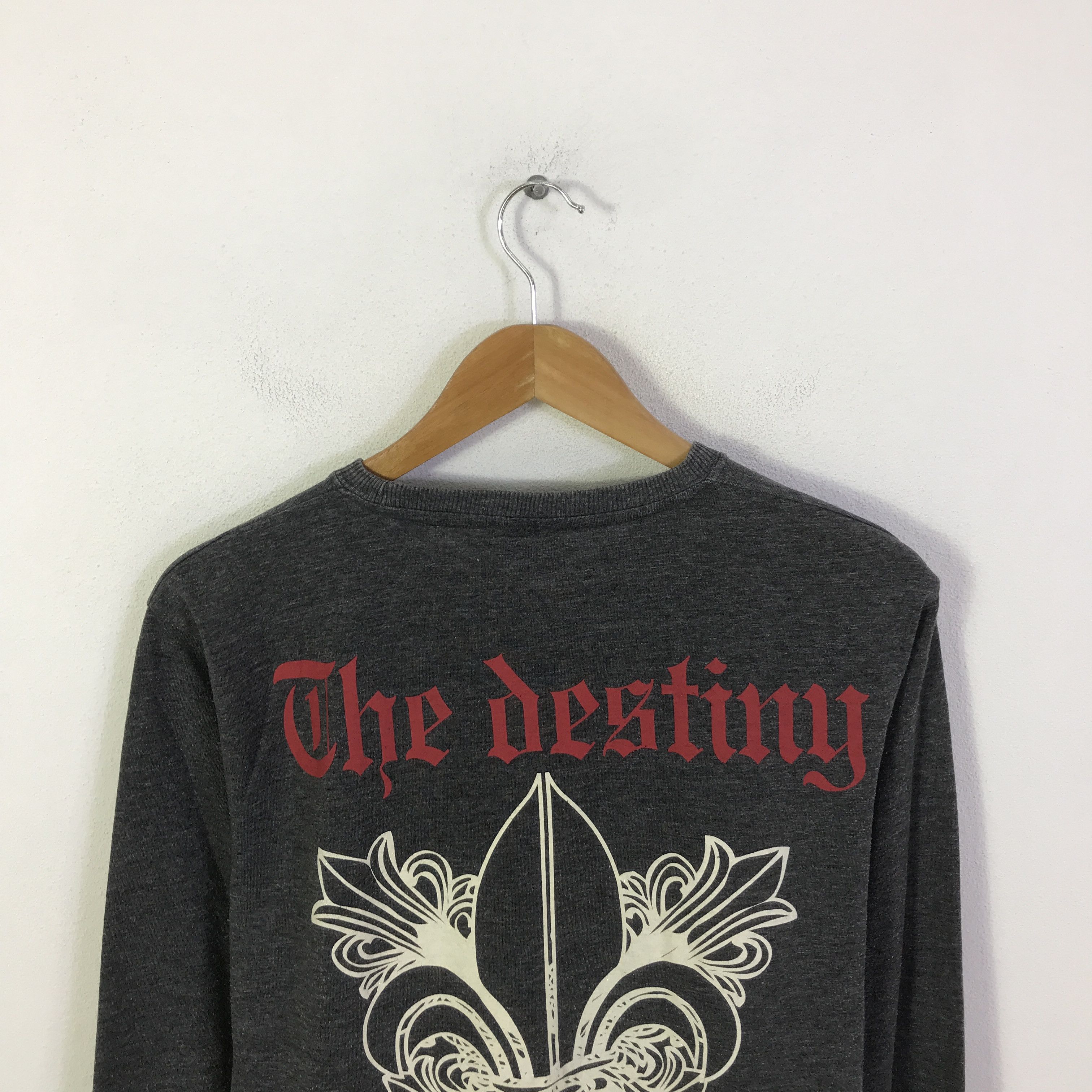 Japanese Brand punk style the destiny long sleeve t-shirt K93B17 Size US L / EU 52-54 / 3 - 4 Thumbnail