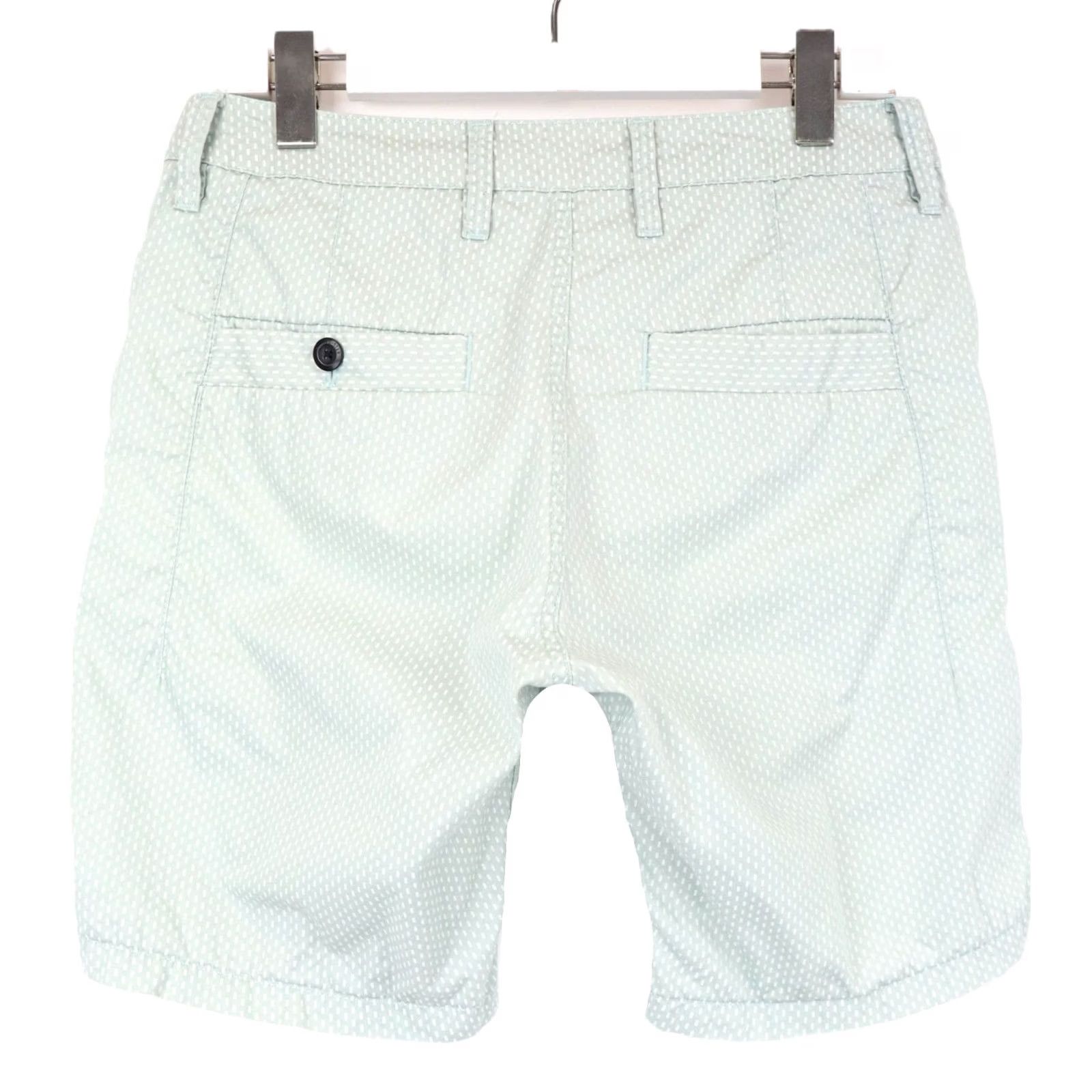 G-Star G-Star Bronson 1/2 Shorts Mens W29 Chino Pockets Zip Fly Patterned Mint Size US 29 - 2 Thumbnail