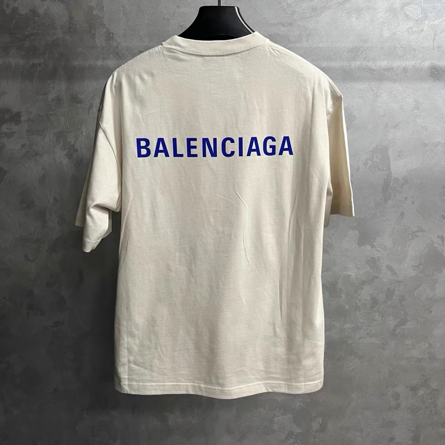 Balenciaga Balenciaga White Logo Print T-Shirt XS/M New Size XS / US 0-2 / IT 36-38 - 2 Thumbnail
