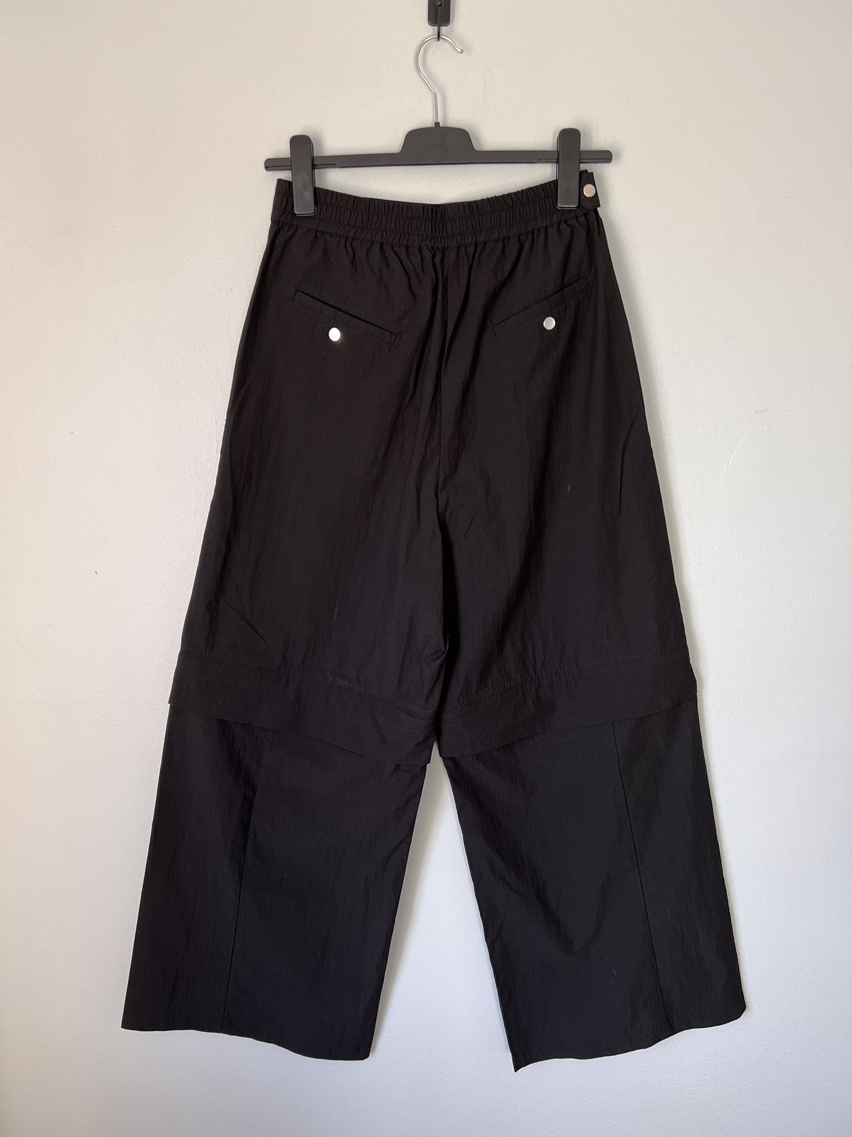 FFFPOSTALSERVICE FFFPOSTALSERVICE Wide Waistbag Zip Off Pants in Black Size US 34 / EU 50 - 4 Thumbnail