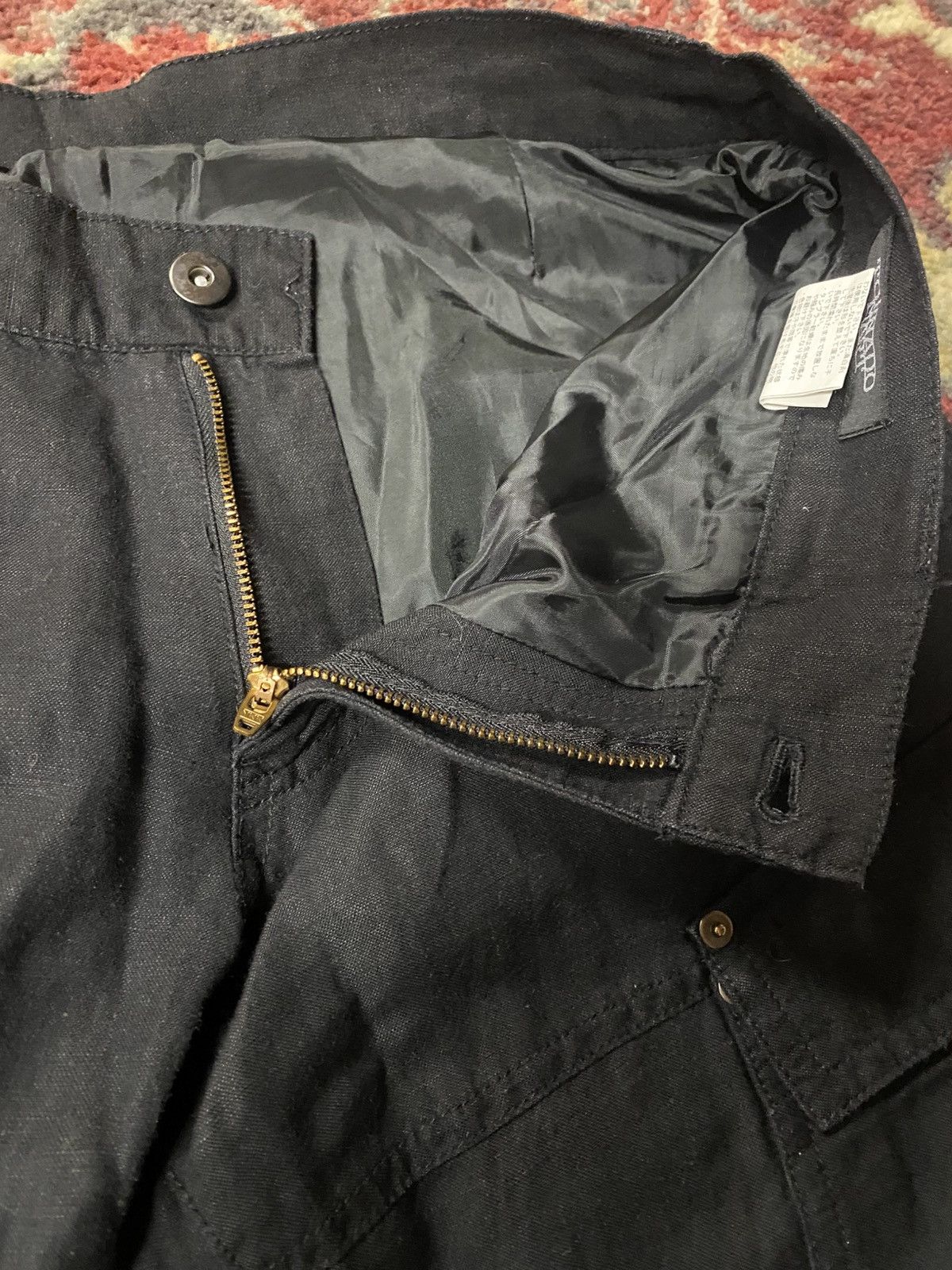 Tornado Mart Tornado Mart Flared Lace Cargo Pants Size 30" / US 8 / IT 44 - 2 Thumbnail