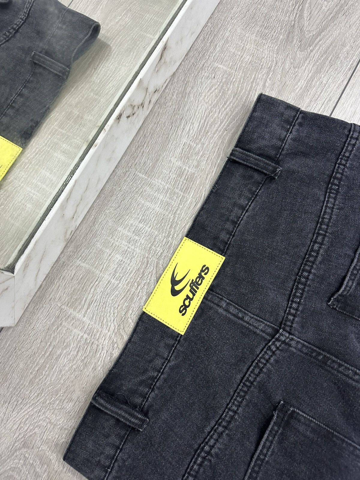 Other Scuffers Baggy Loose Rap Jeans Wide Y2K Size US 34 / EU 50 - 8 Thumbnail