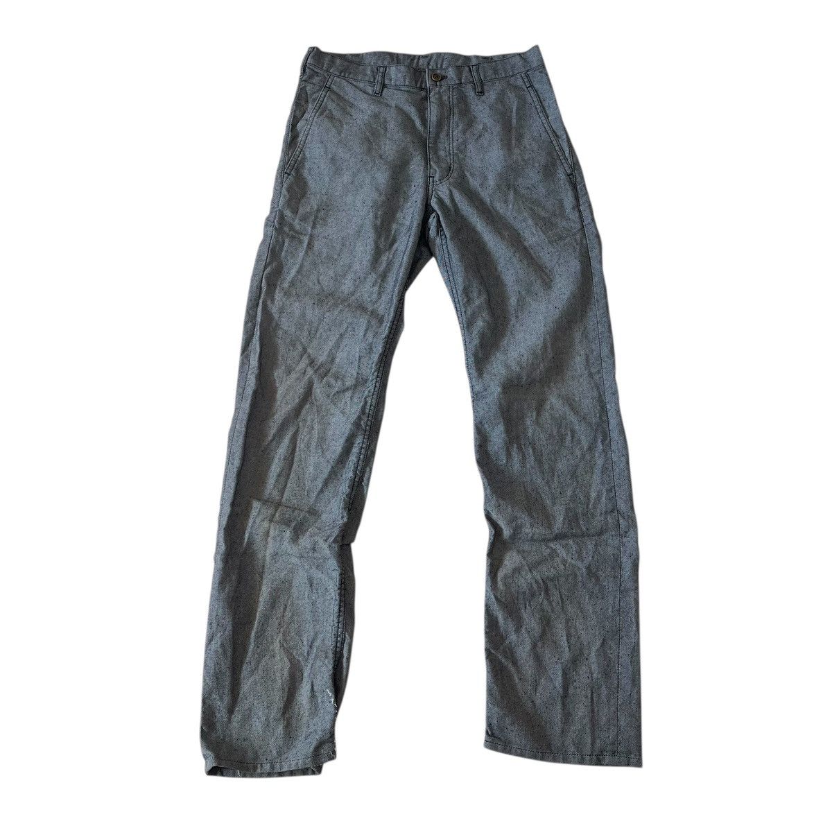 Comme des Garcons Cdg homme deux AD2014 salt & pepper straight trousers Size US 29 - 1 Thumbnail