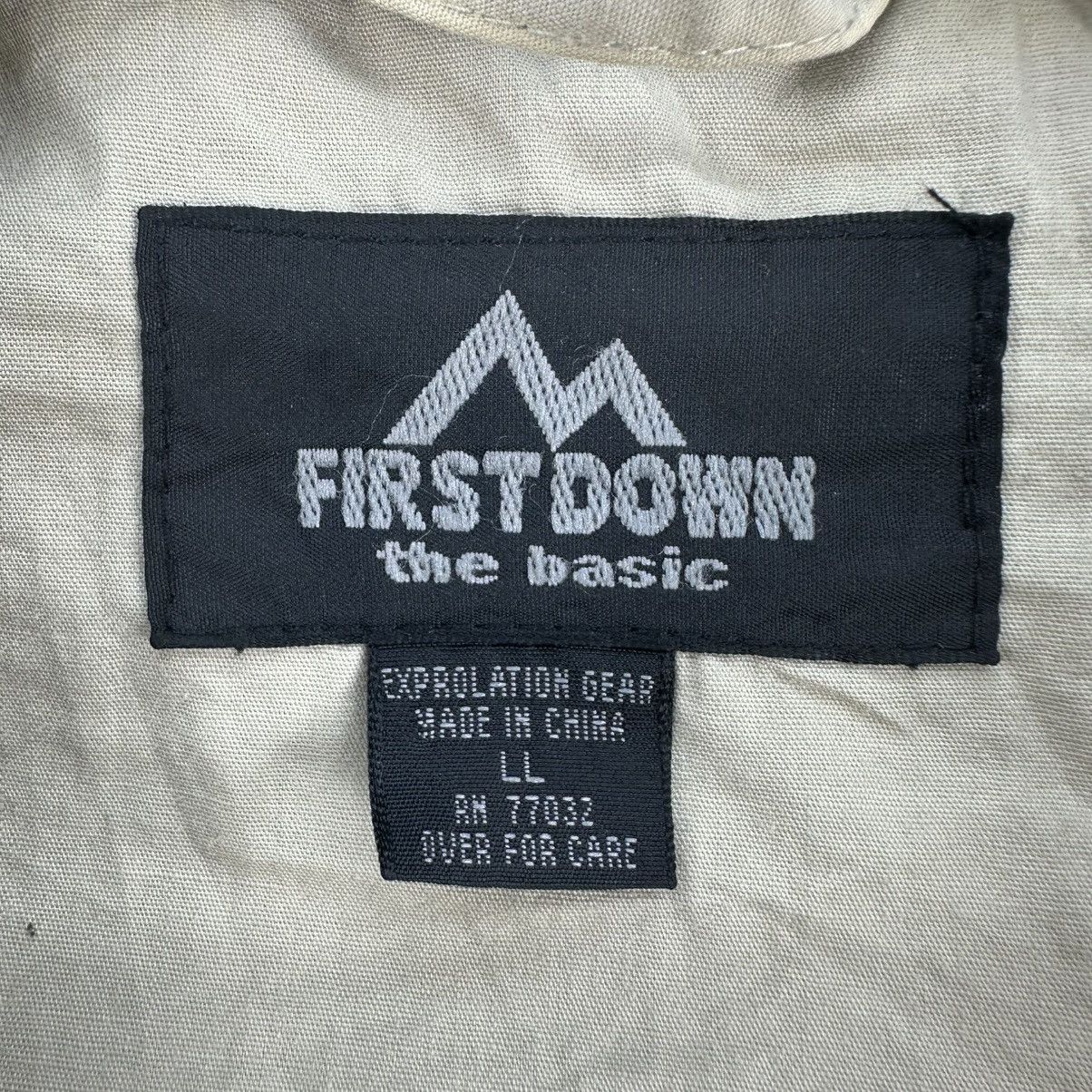 Vintage Vintage 90'a First Down The Basic Outdoor Vest Size US M / EU 48-50 / 2 - 16 Thumbnail