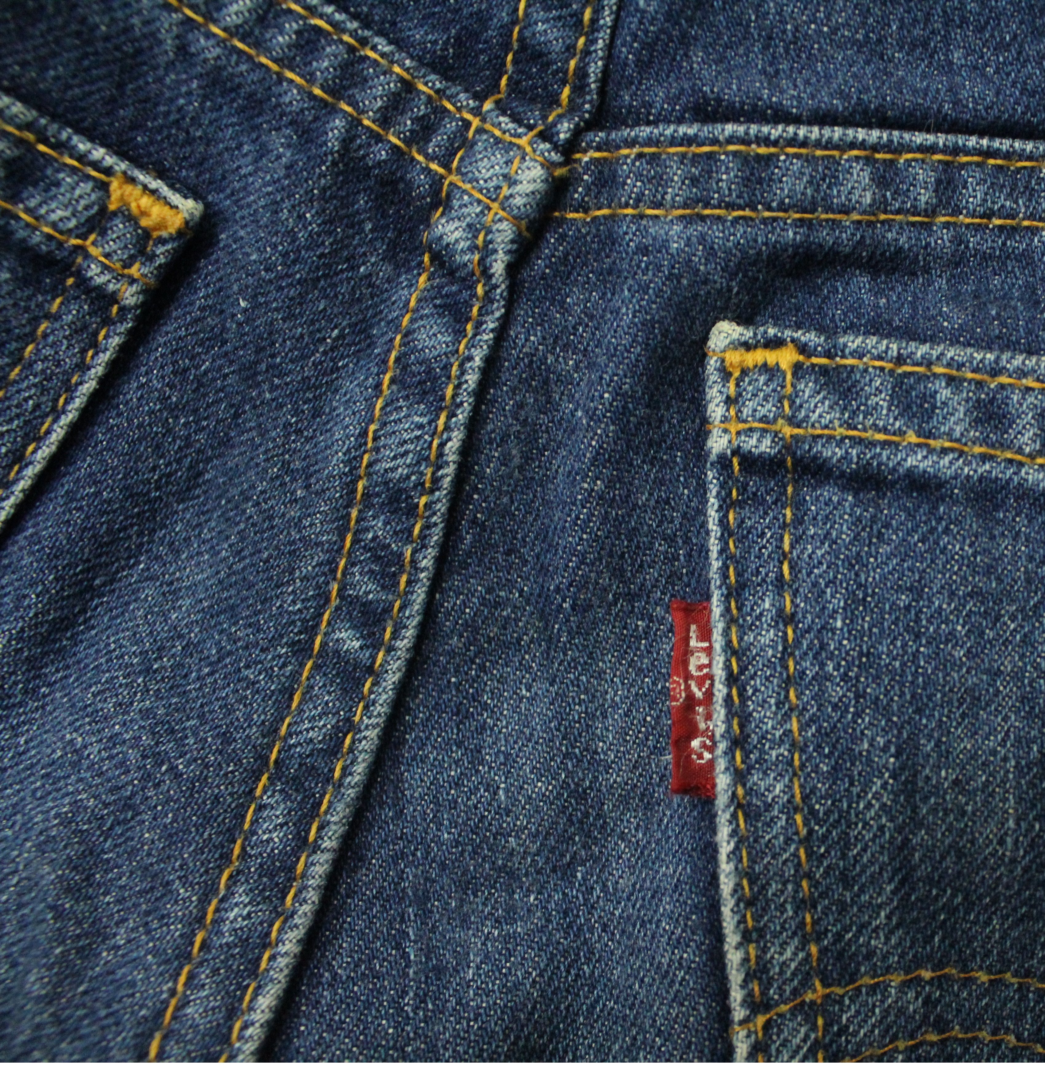 Vintage LEVI'S Jeans Lot 646 Bell Bottom Flared Size US 28 / EU 44 - 17 Thumbnail
