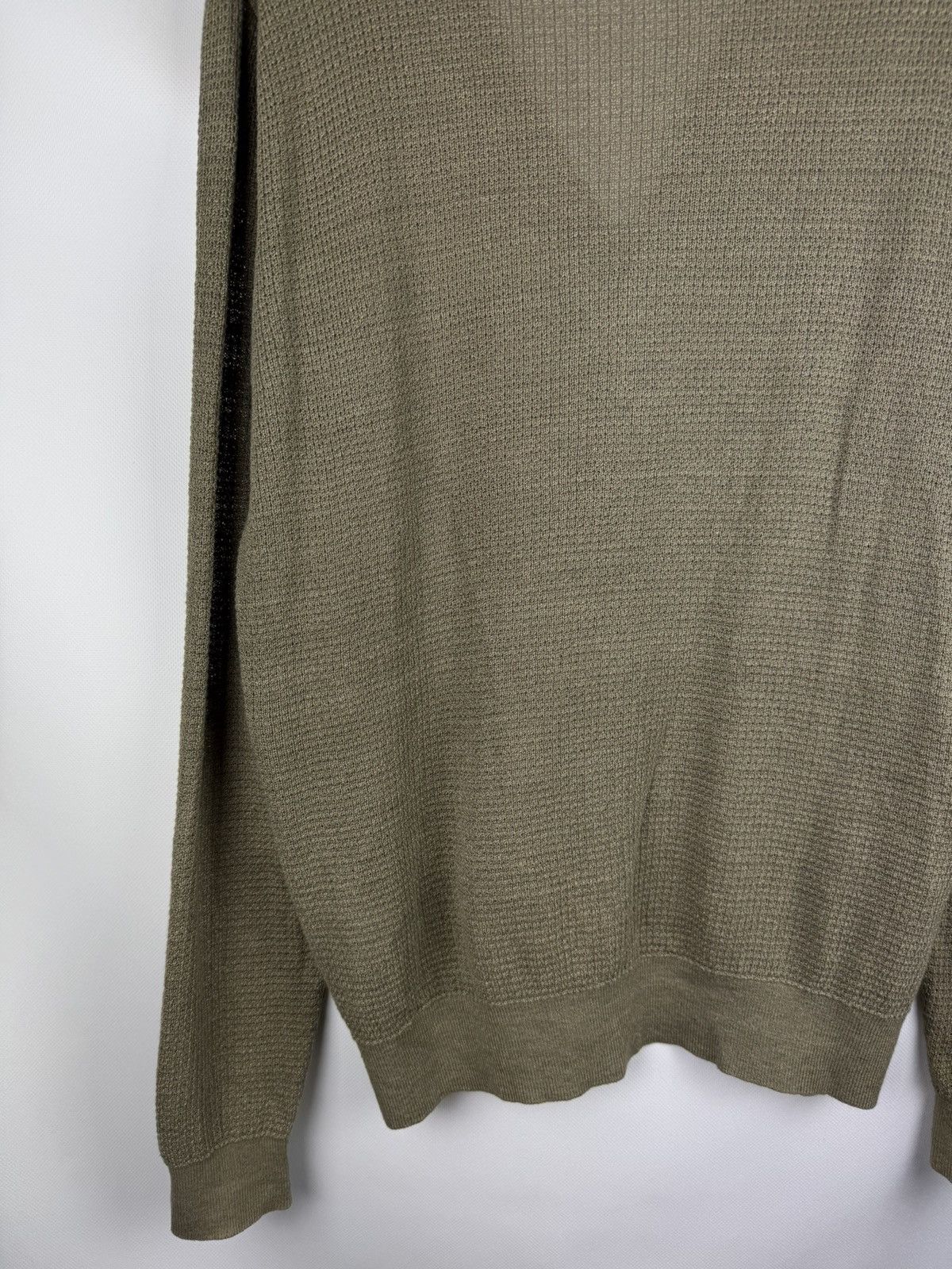 Suitsupply Suitsupply Men’s Linen Button Front Knitted Cardigan Sweater Size US XL / EU 56 / 4 - 20 Thumbnail