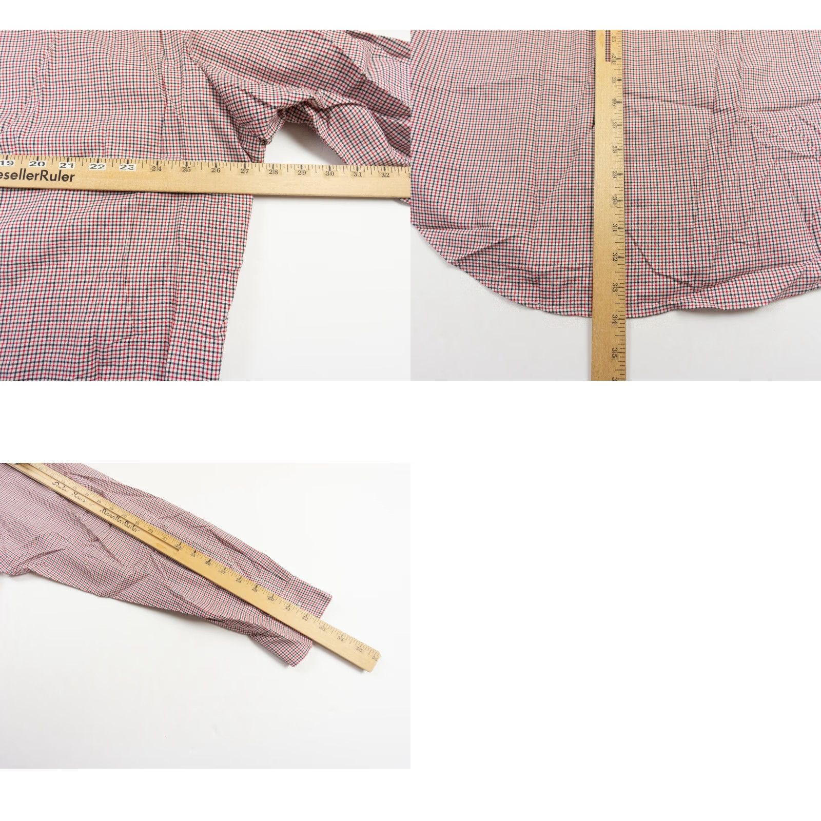 Ralph Lauren Ralph Lauren Shirt Mens 17.5 34/35 Red Button Up Classic Fit Check Preppy Adult Size US XL / EU 56 / 4 - 8 Thumbnail