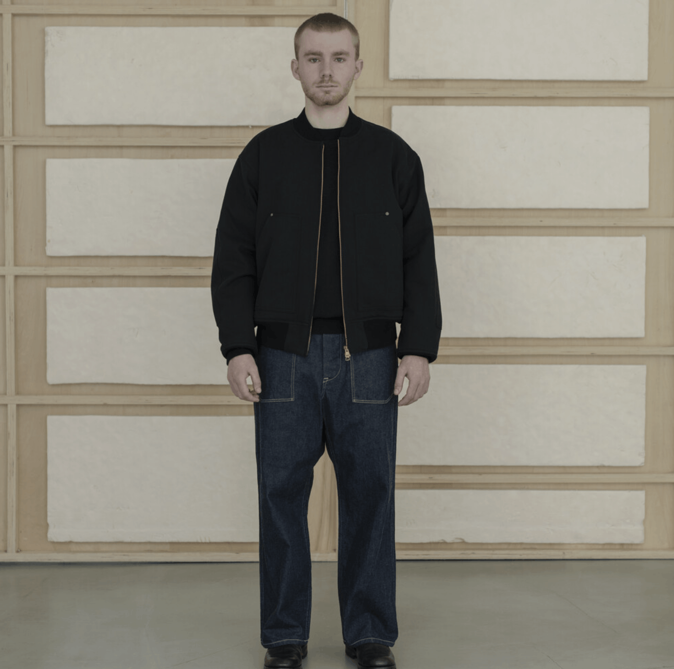 PHIGVEL MAKERS & Co. Duck Cloth Workaday Blouson Ink Black Size US L / EU 52-54 / 3 - 5 Thumbnail