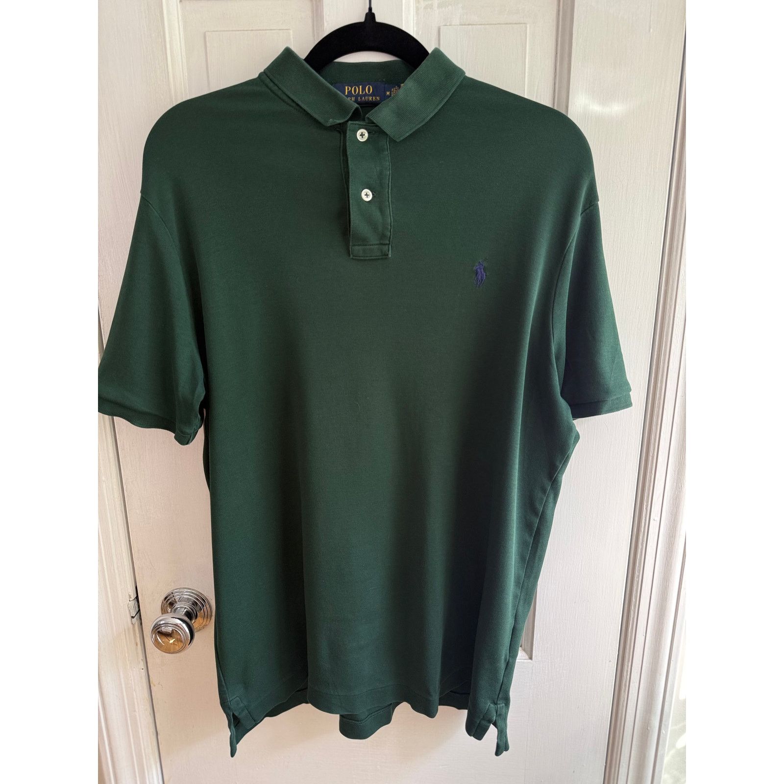 Polo Ralph Lauren Dark Green Men's Polo Navy Pony Medium