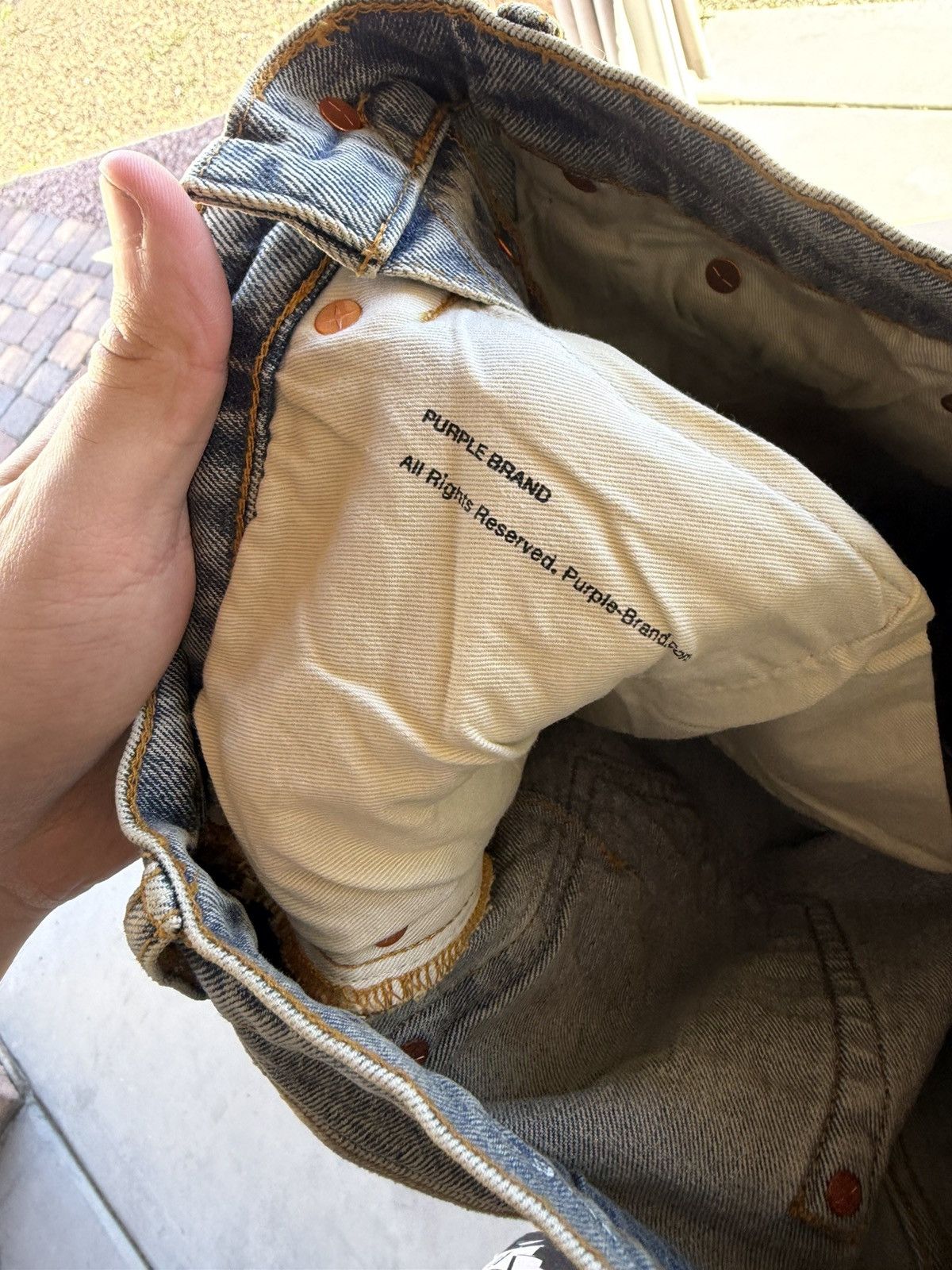 Purple Brand Purple Brand P005 Polished Pumice Denim Jeans Blue Size 28 Size US 28 / EU 44 - 9 Thumbnail