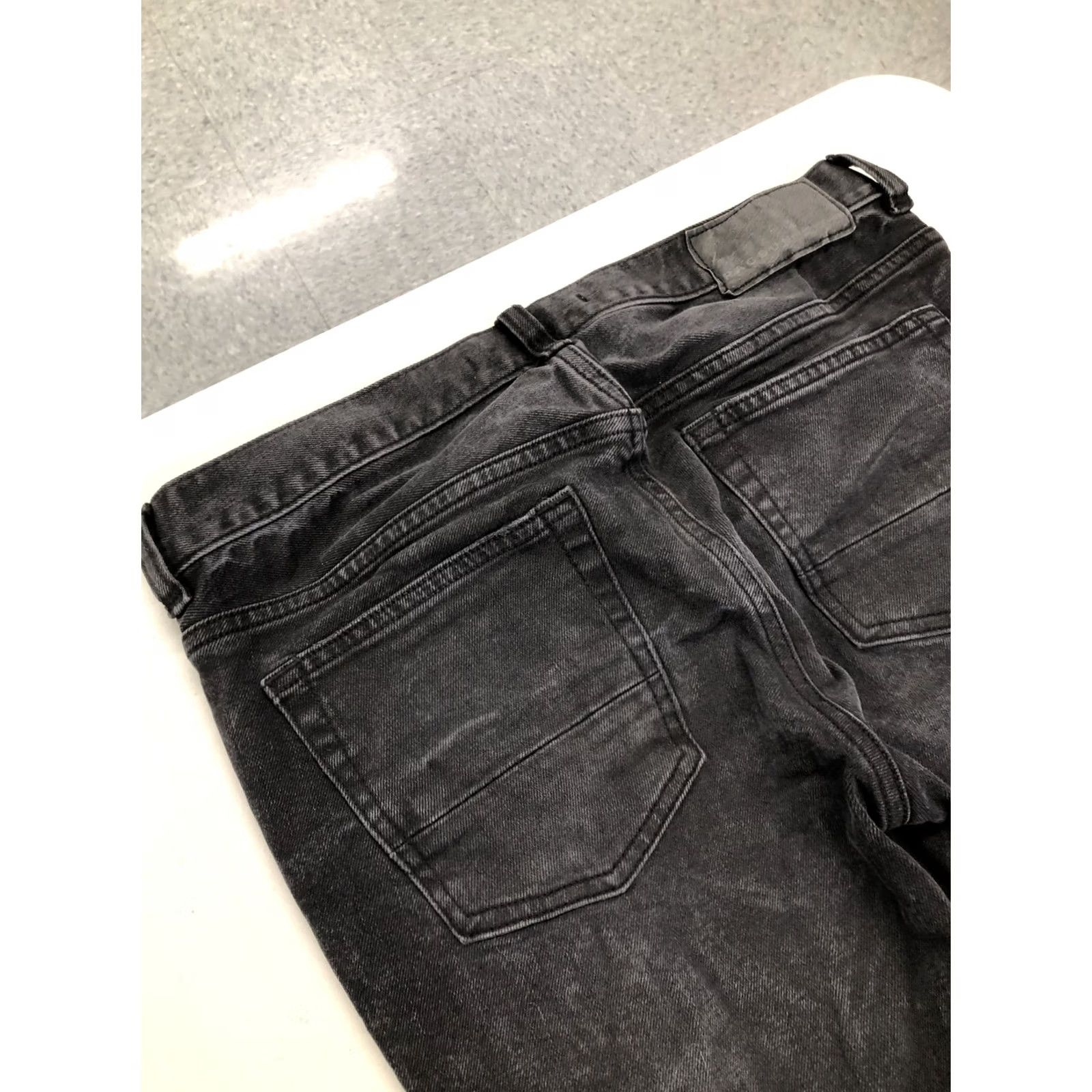 Pacsun PacSun Jeans Mens 32x29 Skinny Distressed Black Wash Denim 32 Inseam Slim Regular Mens Size US 32 / EU 48 - 7 Thumbnail