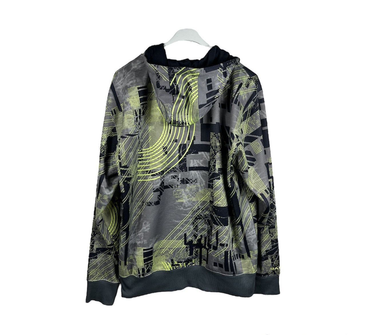 Oakley × Vintage Vintage Oakley y2k cyber patterned zip hoodie outdoor retro Size US L / EU 52-54 / 3 - 2 Thumbnail