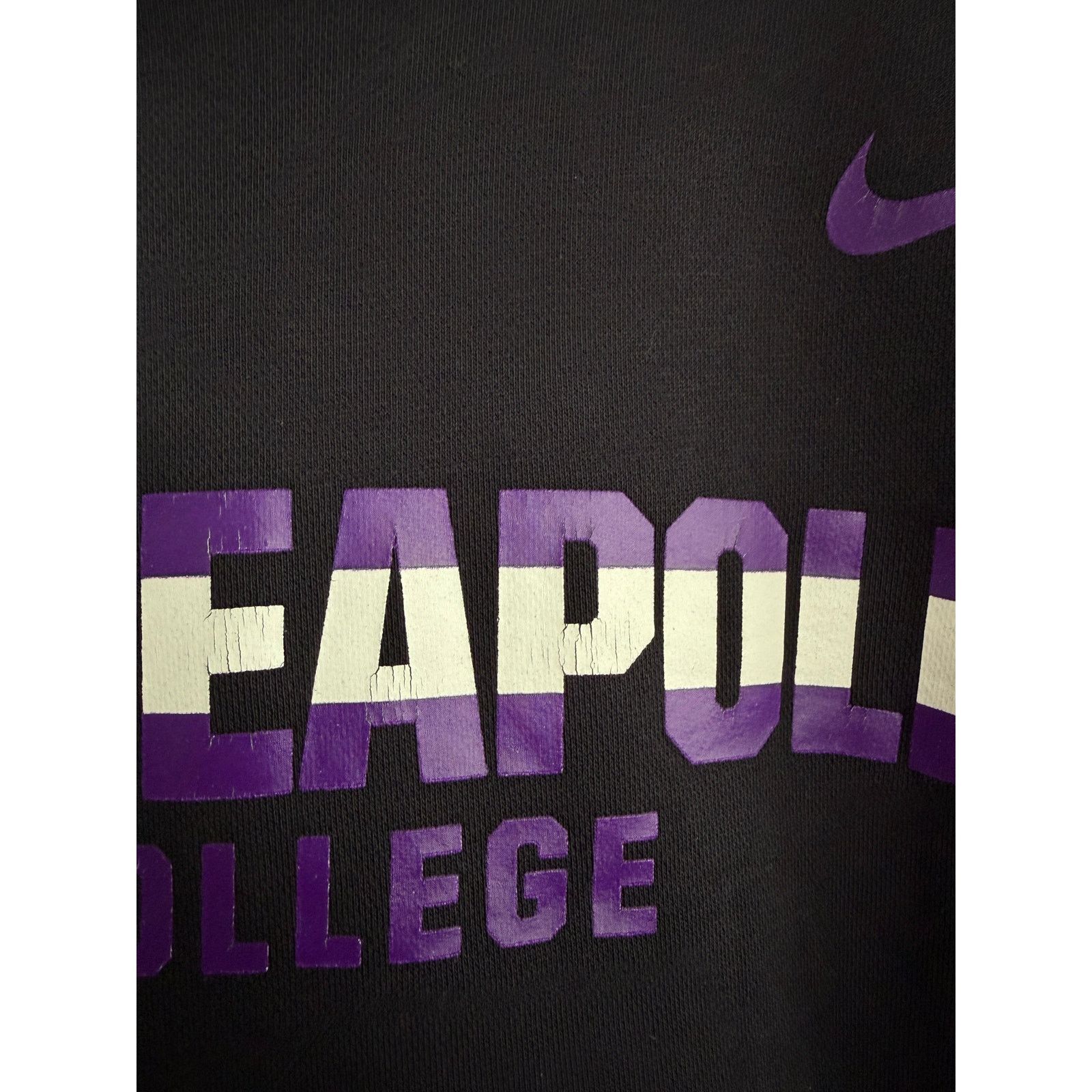 Nike Minneapolis College Black and Purple Nike Hoodie Size Small Size US S / EU 44-46 / 1 - 3 Thumbnail