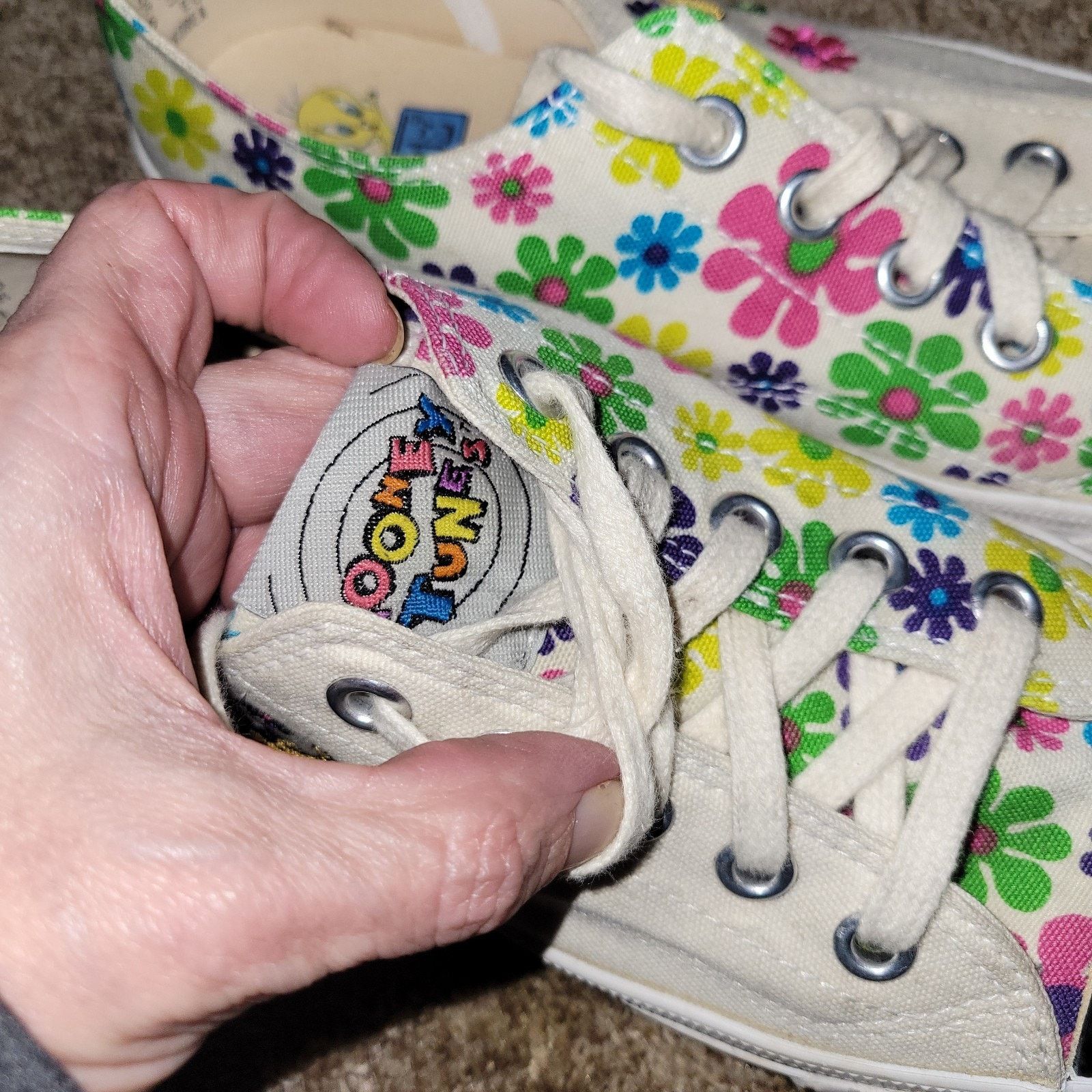 Keds Vintage Women's 90's Daffy Duck Keds SZ 8 Size US 8 / IT 38 - 12 Thumbnail