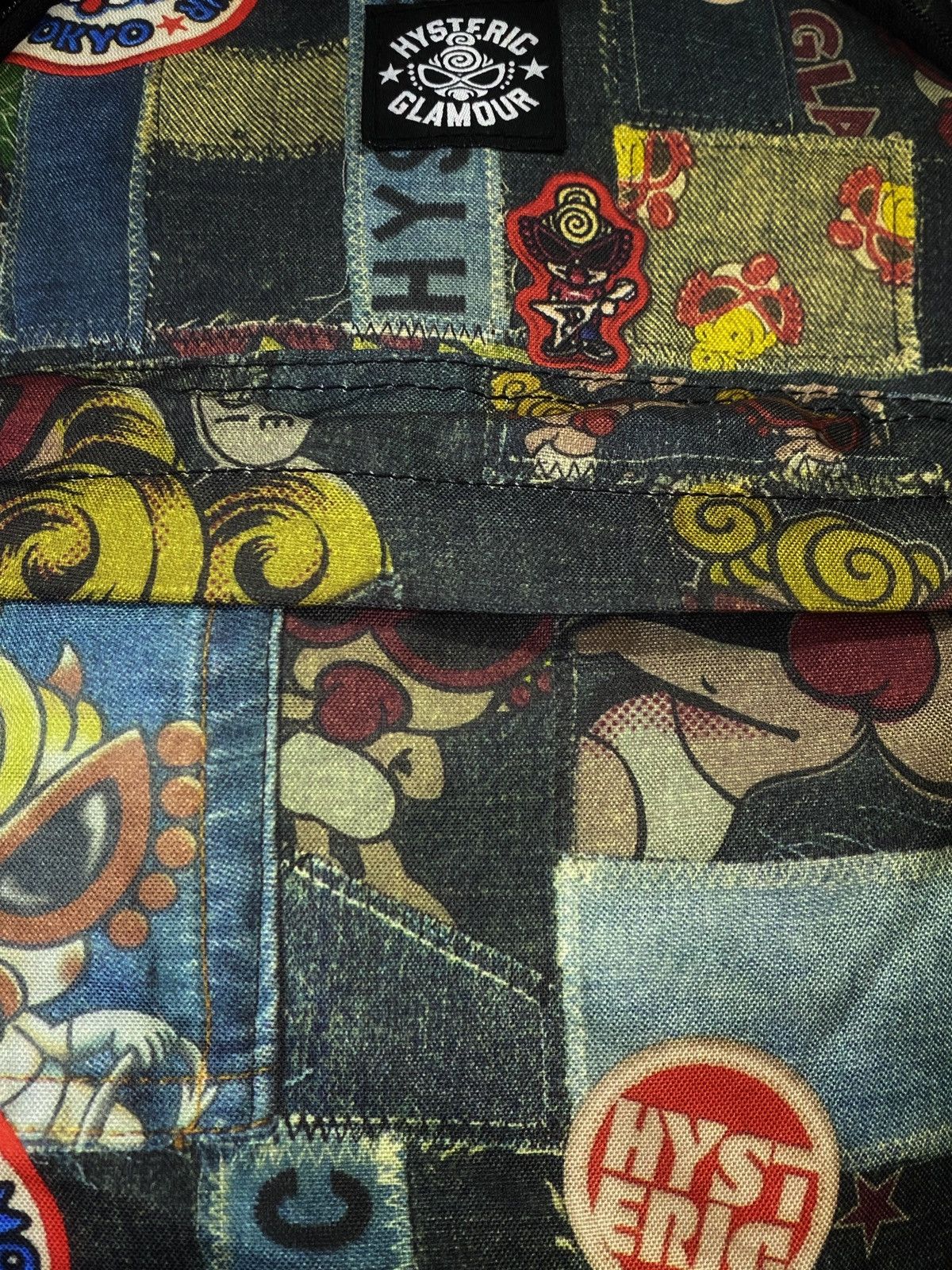 Hysteric Glamour Rare‼️Hysteric Glamour Full Print Multicolor Backpack Size ONE SIZE - 11 Thumbnail