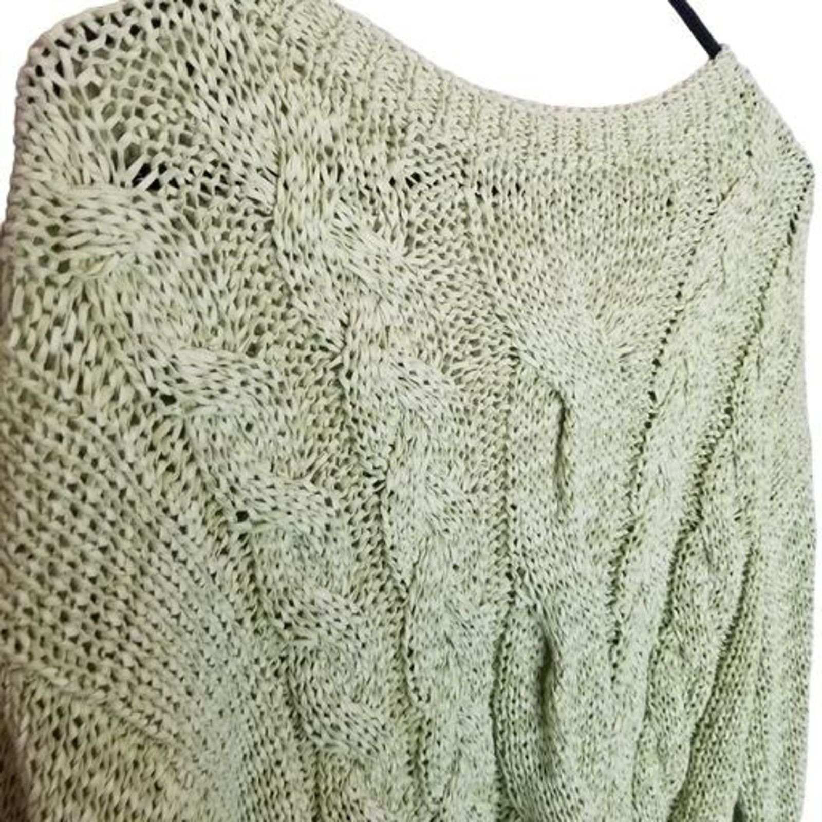 Vince Vince Womens Cable Knit Sweater Preppy Classic Capsule Size L / US 10 / IT 46 - 6 Thumbnail