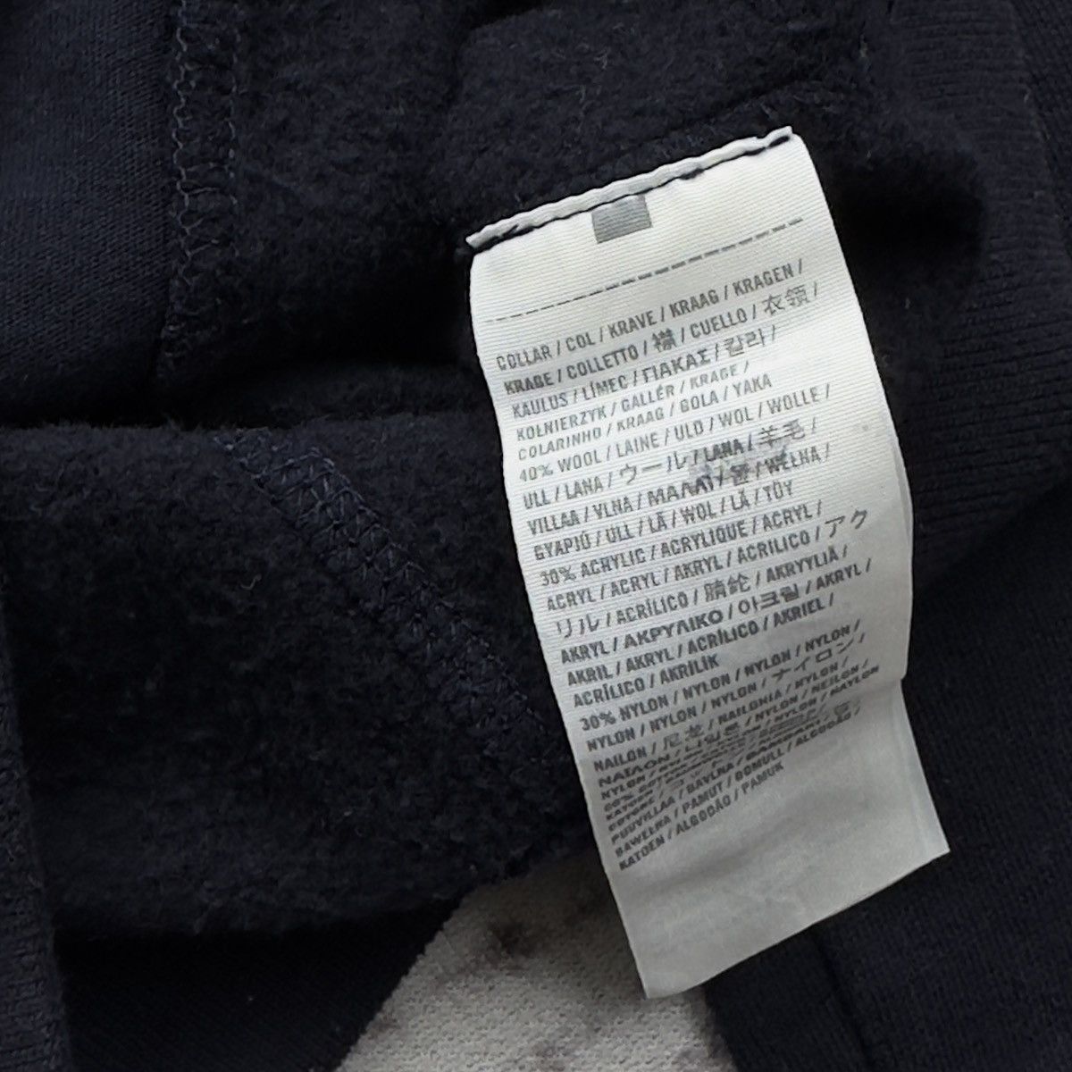 Abercrombie & Fitch ABERCROMBIE & FITCH CROPPED ZIPPER CARDIGAN KNIT COLLAR Size XS / US 0-2 / IT 36-38 - 7 Thumbnail