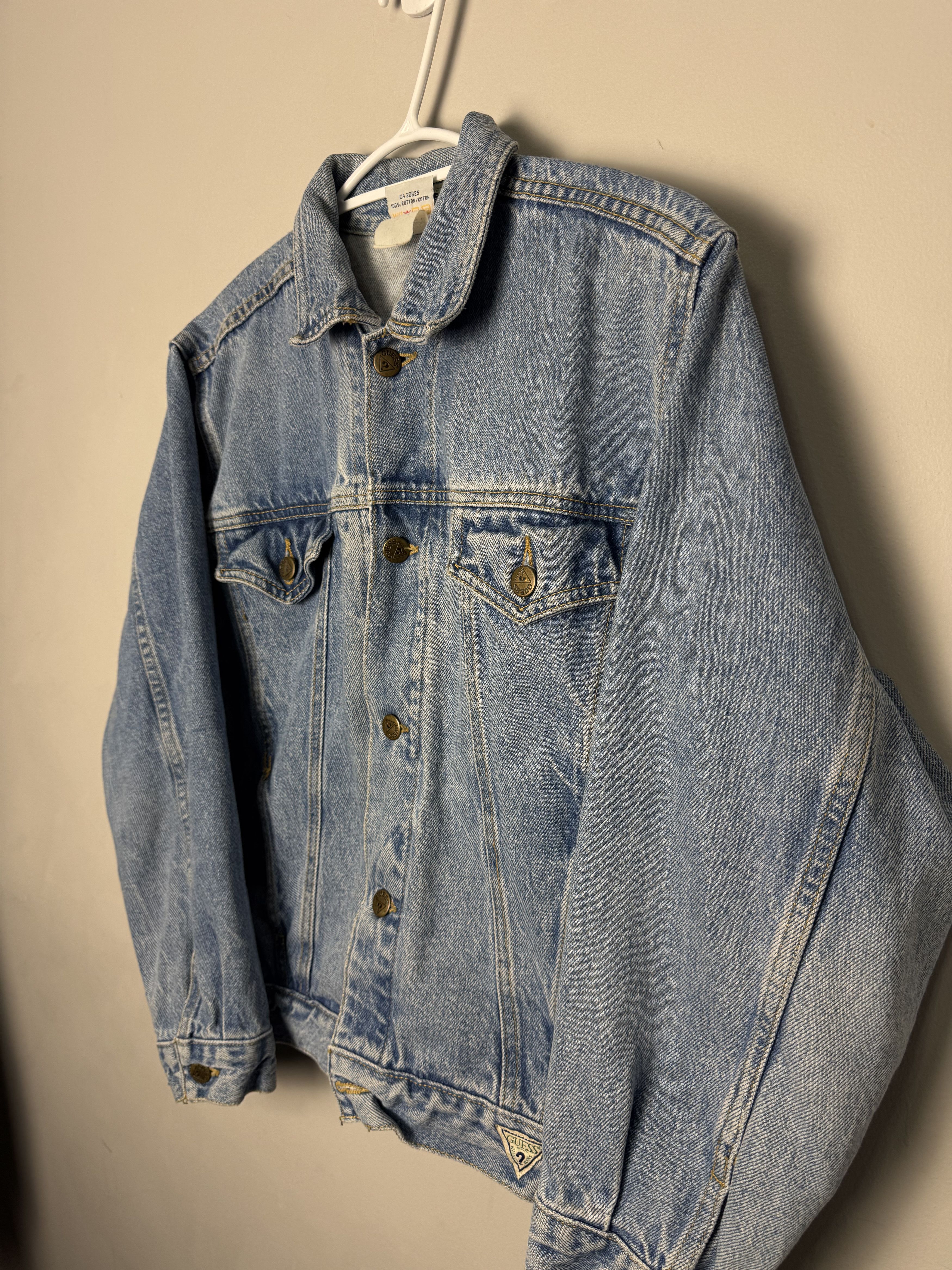 Guess Vintage Guess Denim Jacket by Georges Marciano Size XL / US 12-14 / IT 48-50 - 8 Thumbnail