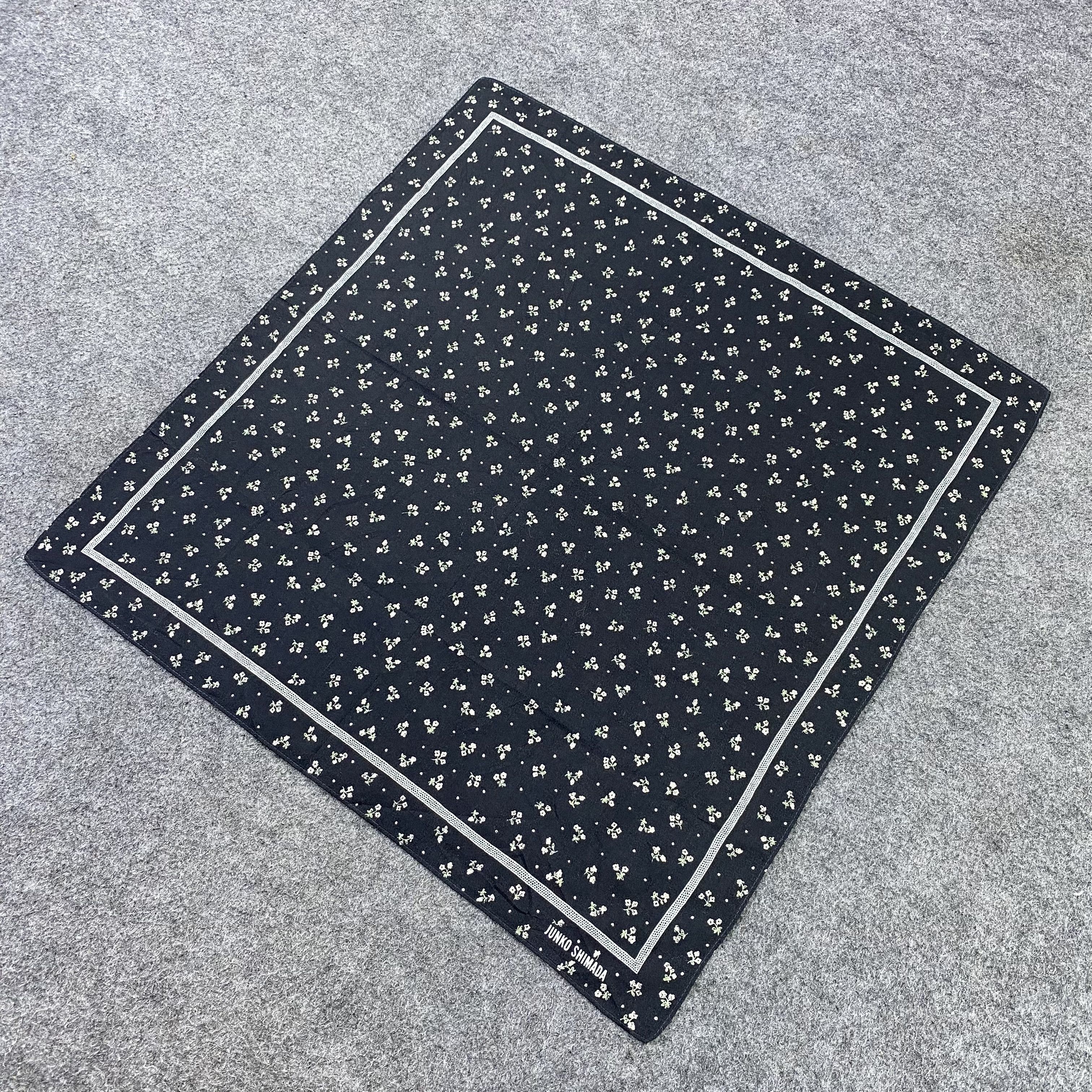 Japanese Brand Junko Shimada Handkerchief / Bandana / Neckerchief-B1369 Size ONE SIZE - 4 Thumbnail