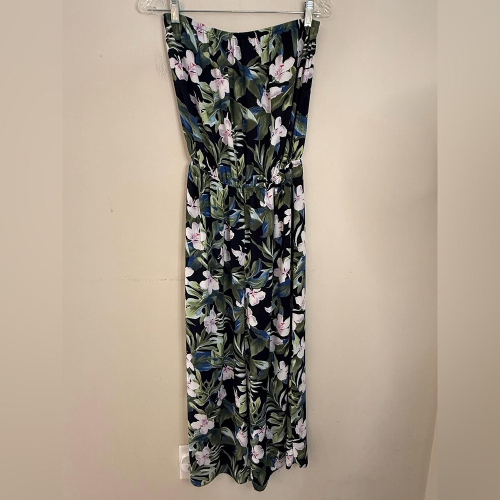 Other Show Me Your MuMu Estelle Jumpsuit tropical floral SZ SM Size 28" / US 6 / IT 42 - 1 Thumbnail